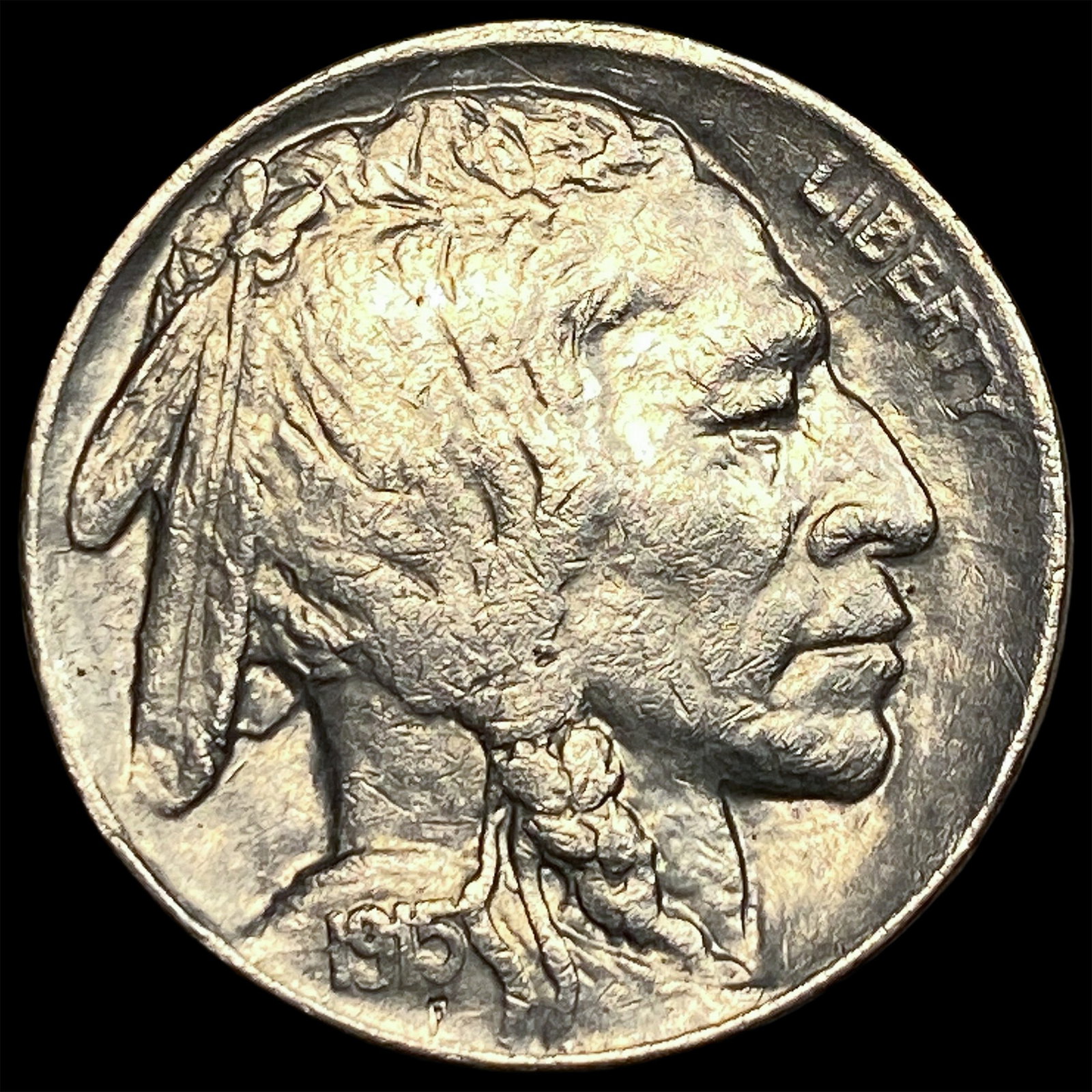 1915-D Buffalo Nickel UNCIRCULATED (1 of 2)