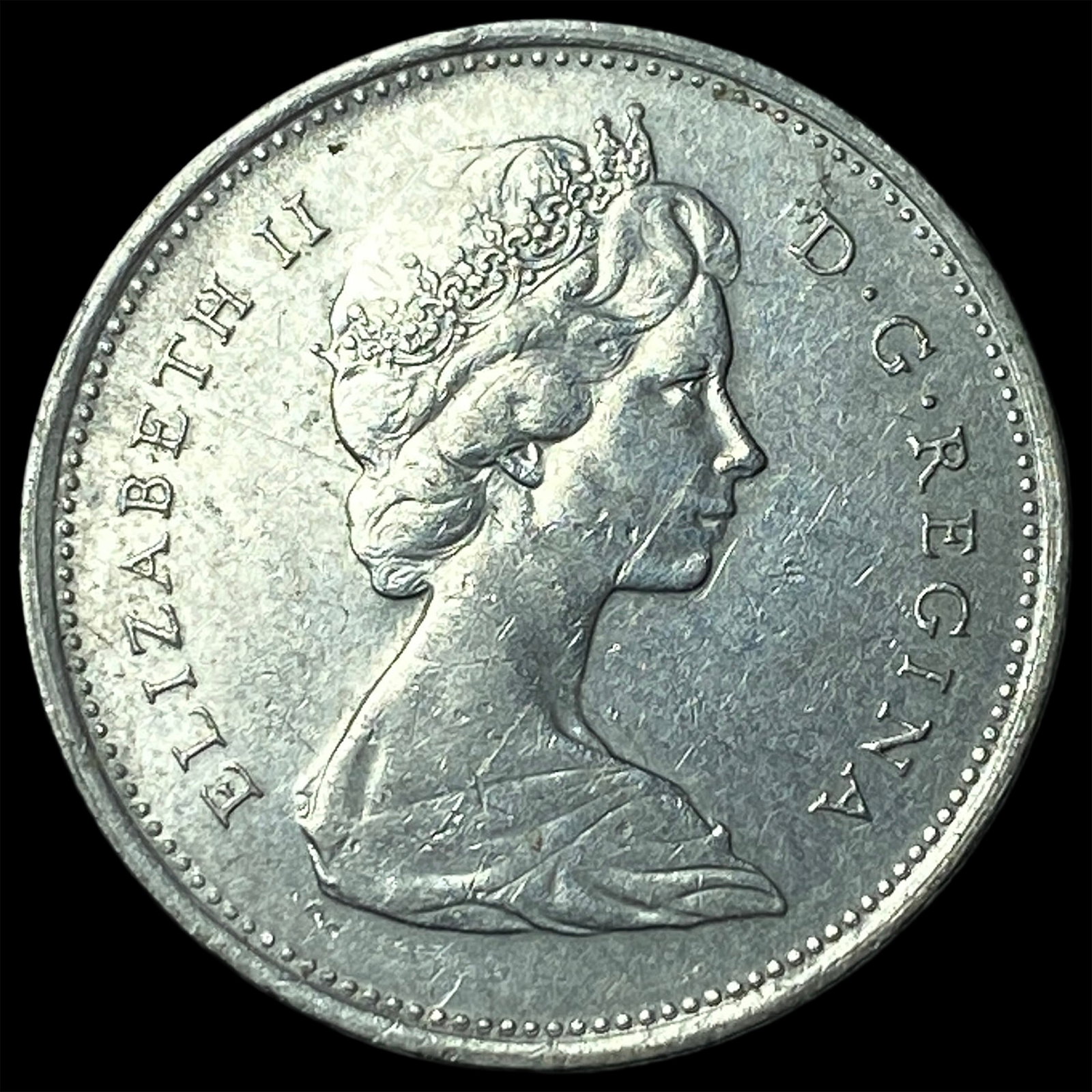 1974 Canada Nickel 25 Cents: 1974 Canada Nickel 25 Cents