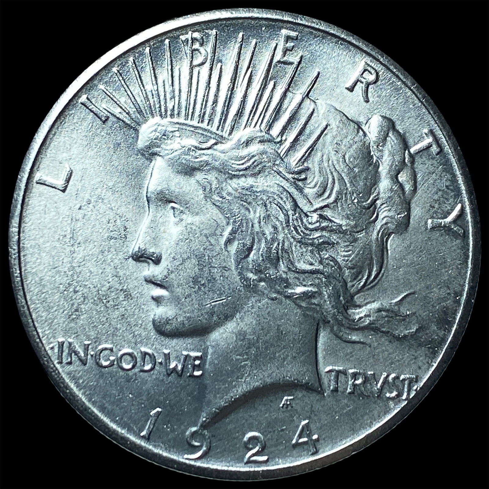 1924-S Peace Silver Dollar UNCIRCULATED: 1924-S Peace Silver Dollar UNCIRCULATED