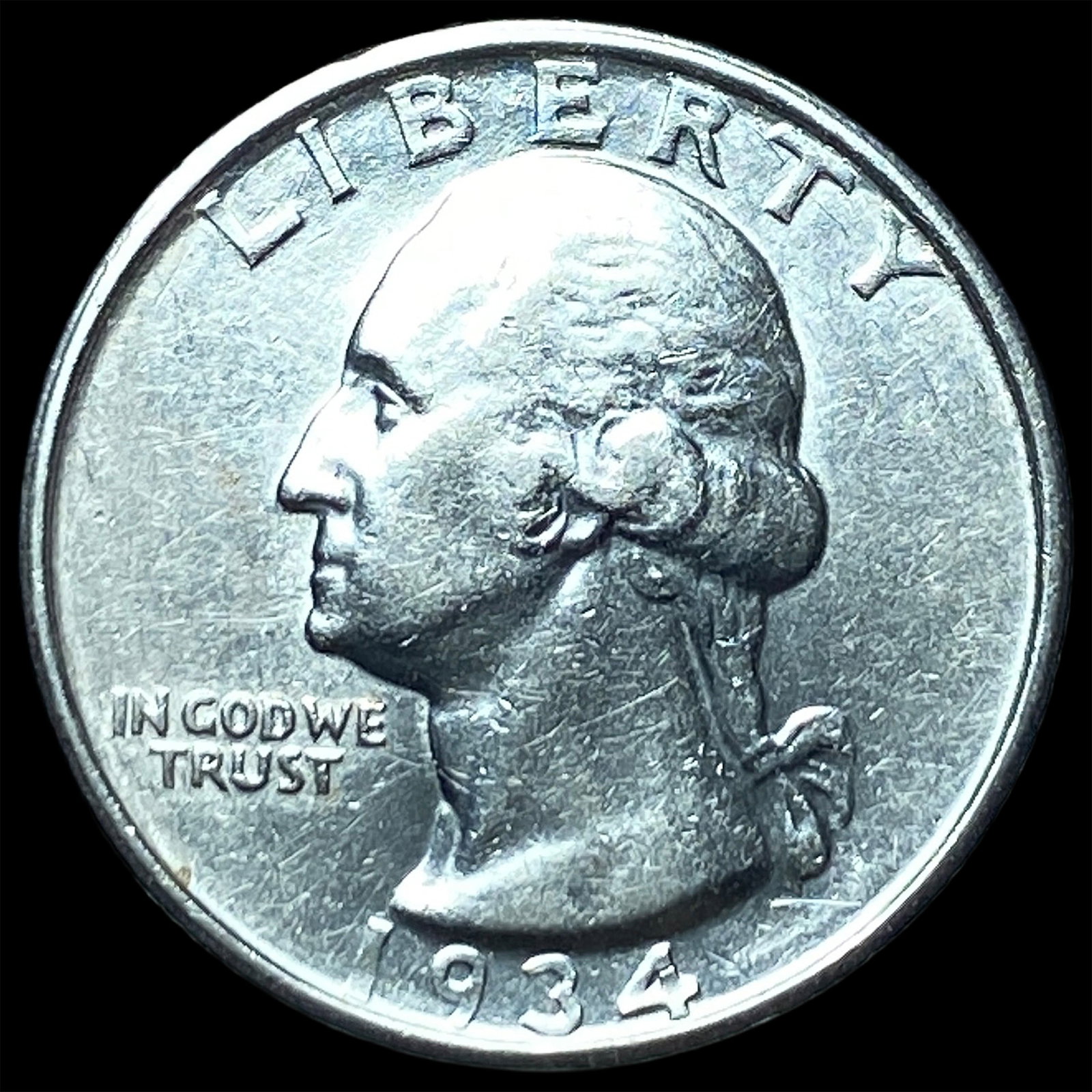 1934-D Silver Washington Quarter UNCIRCULATED (1 of 2)