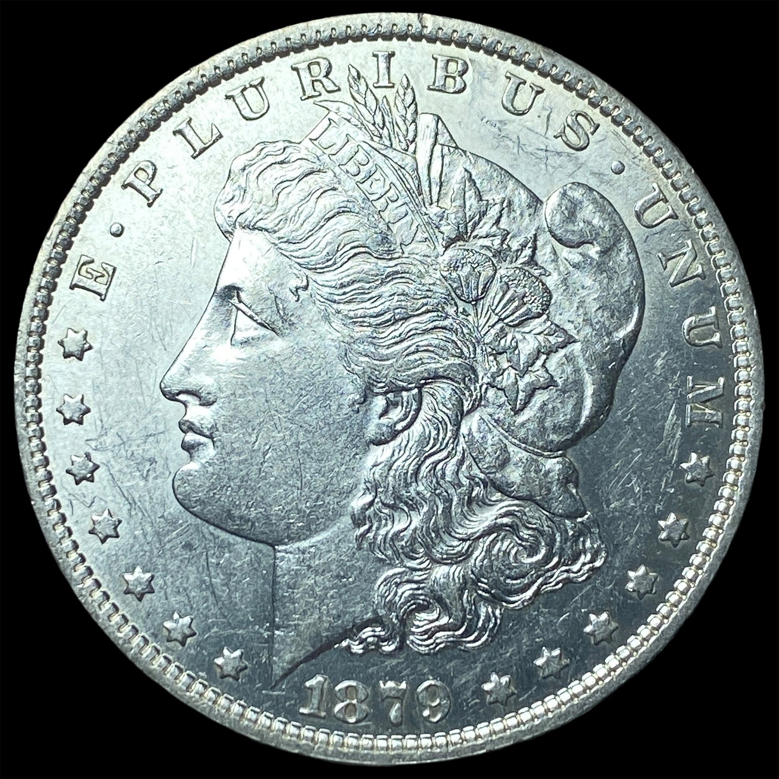 1879-O Silver Morgan Dollar CHOICE AU: 1879-O Silver Morgan Dollar CHOICE AU