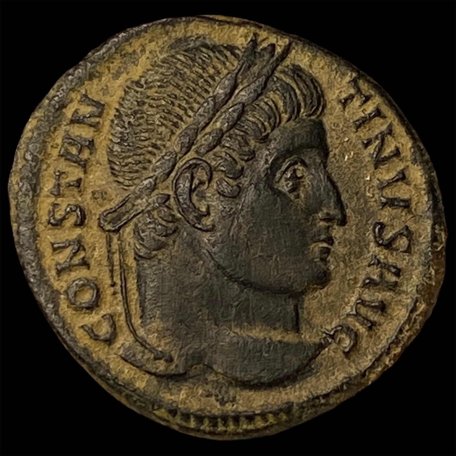 Roman Constantine I 307-337 AD Bronze Follis (1 of 2)