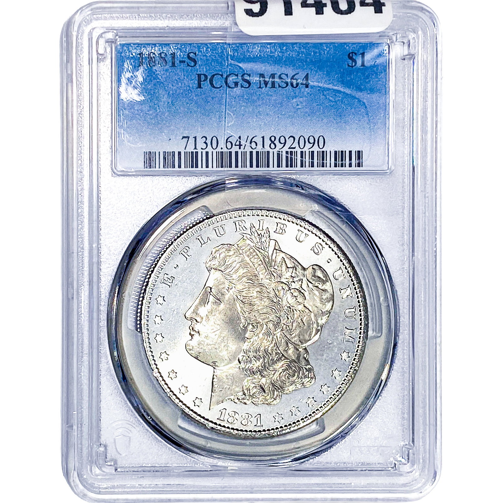 1881-S Morgan Silver Dollar PCGS MS64 (1 of 2)