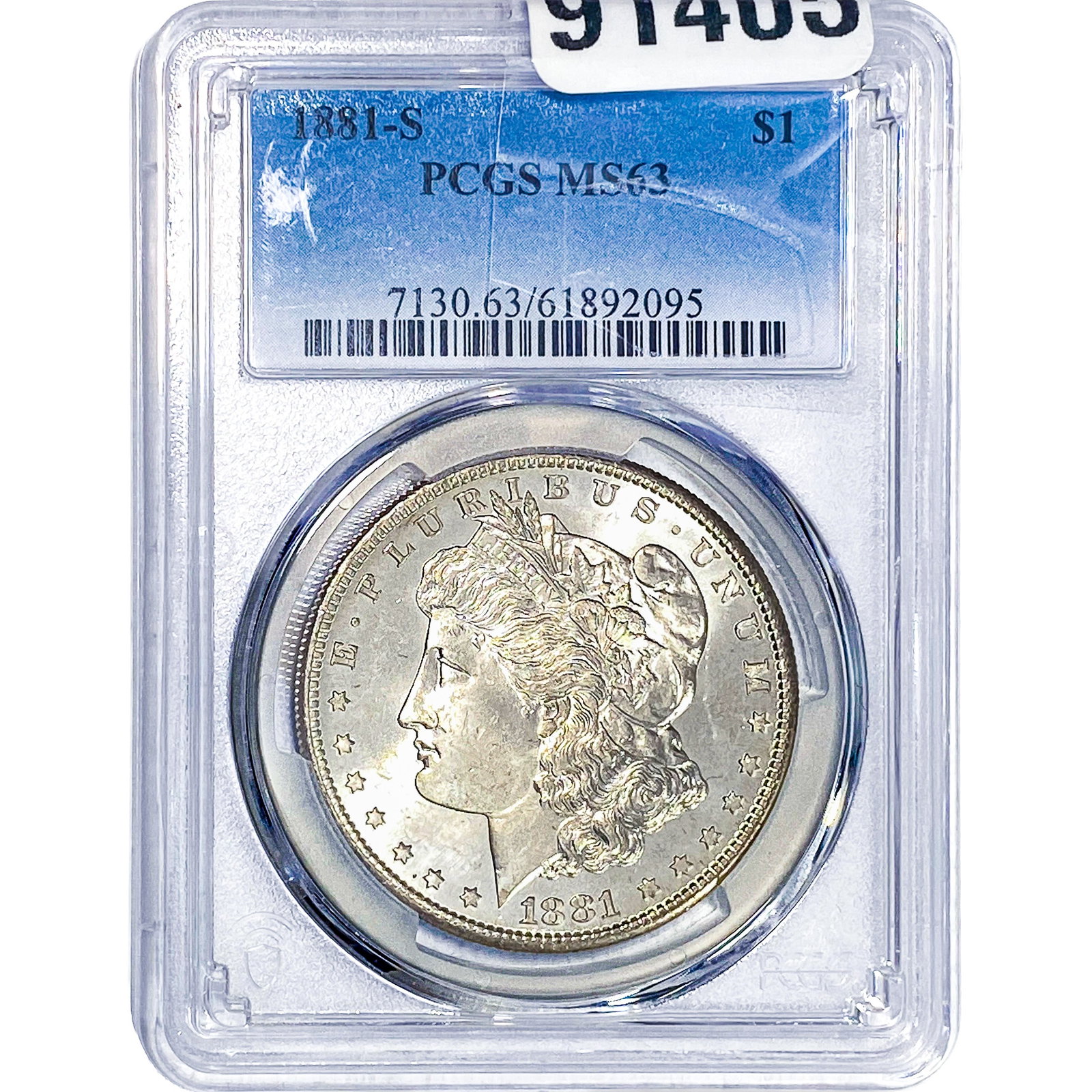 1881-S Morgan Silver Dollar PCGS MS63 (1 of 2)