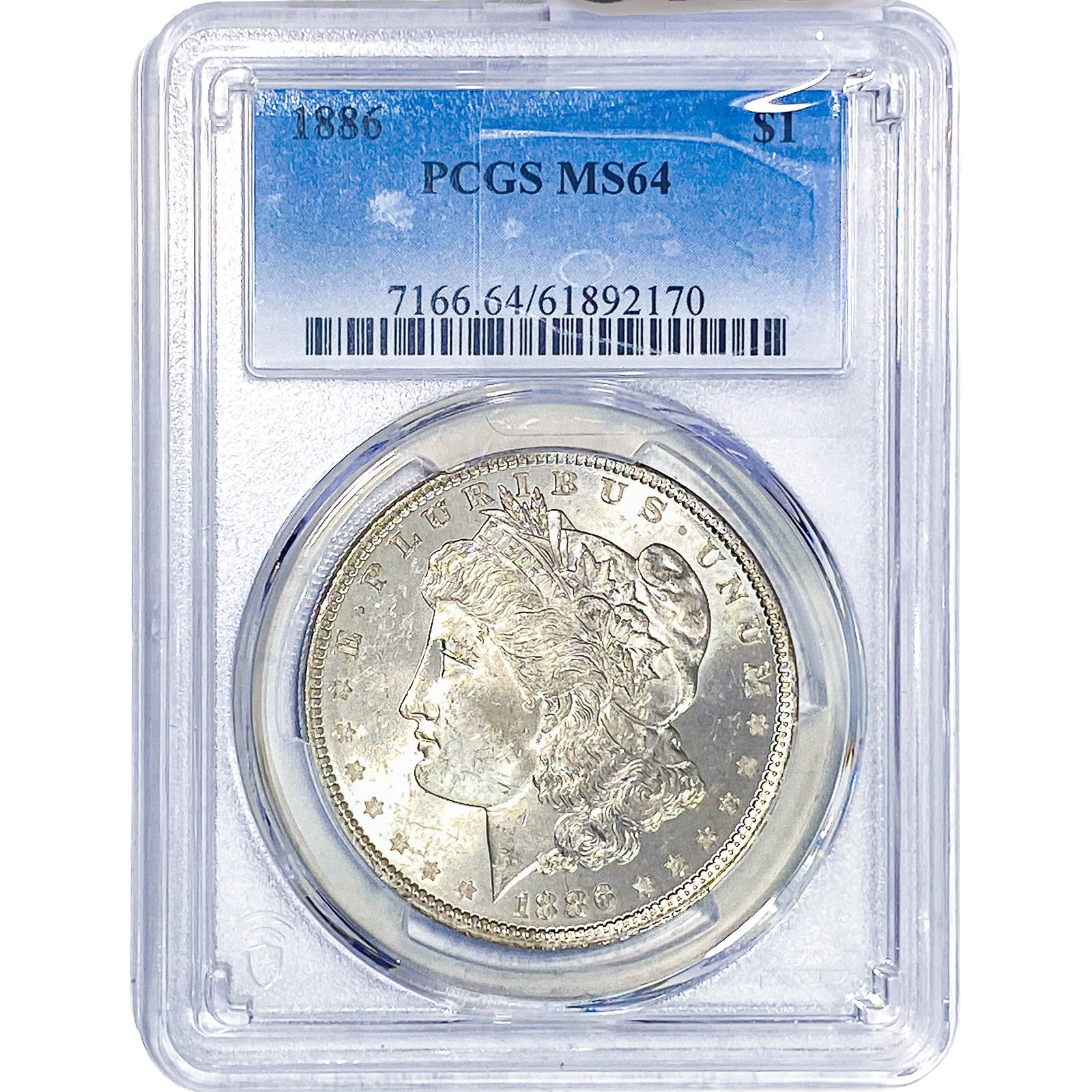1886 Morgan Silver Dollar PCGS MS64 (1 of 2)