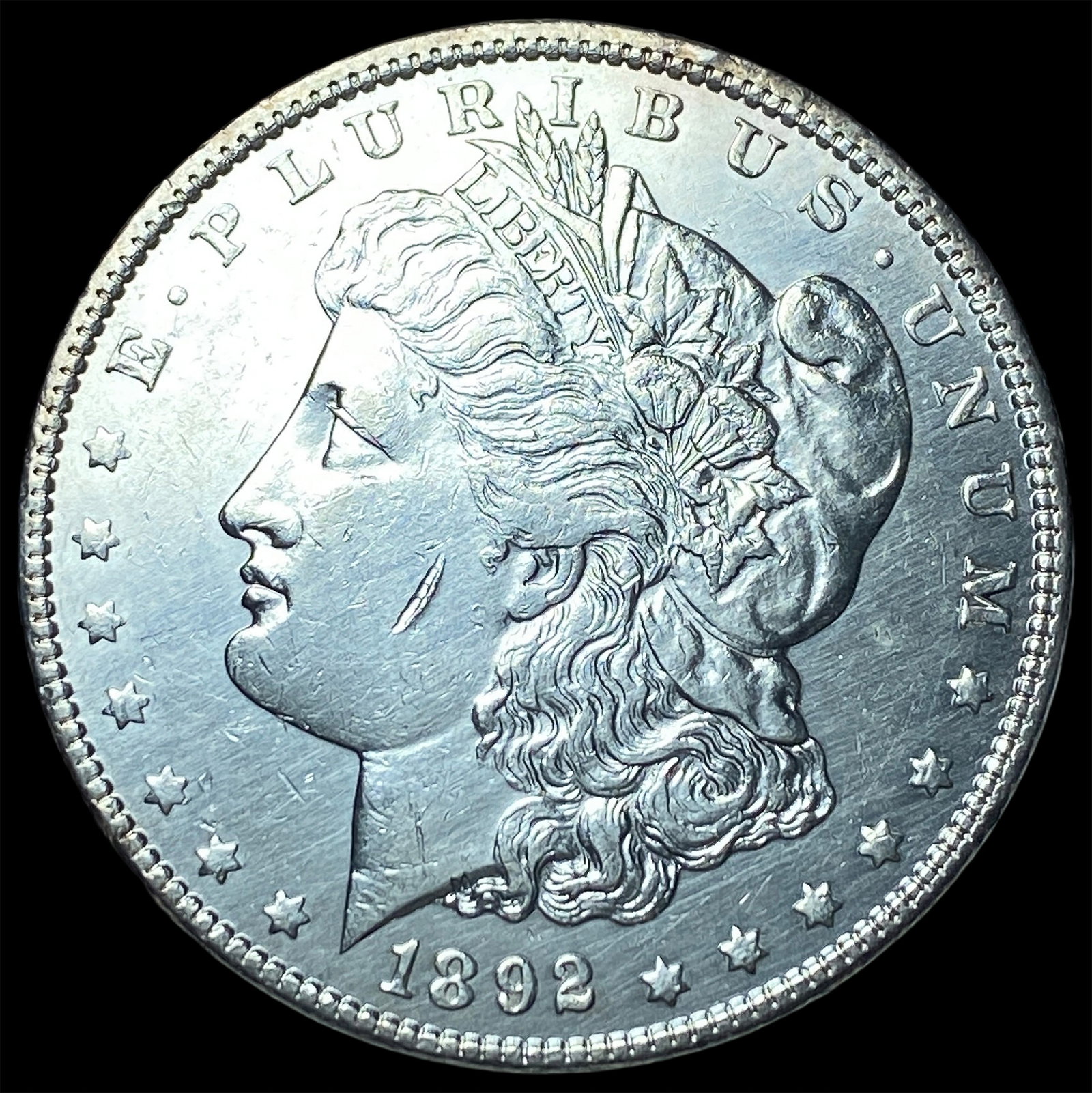 1892 Morgan Silver Dollar CHOICE AU (1 of 2)