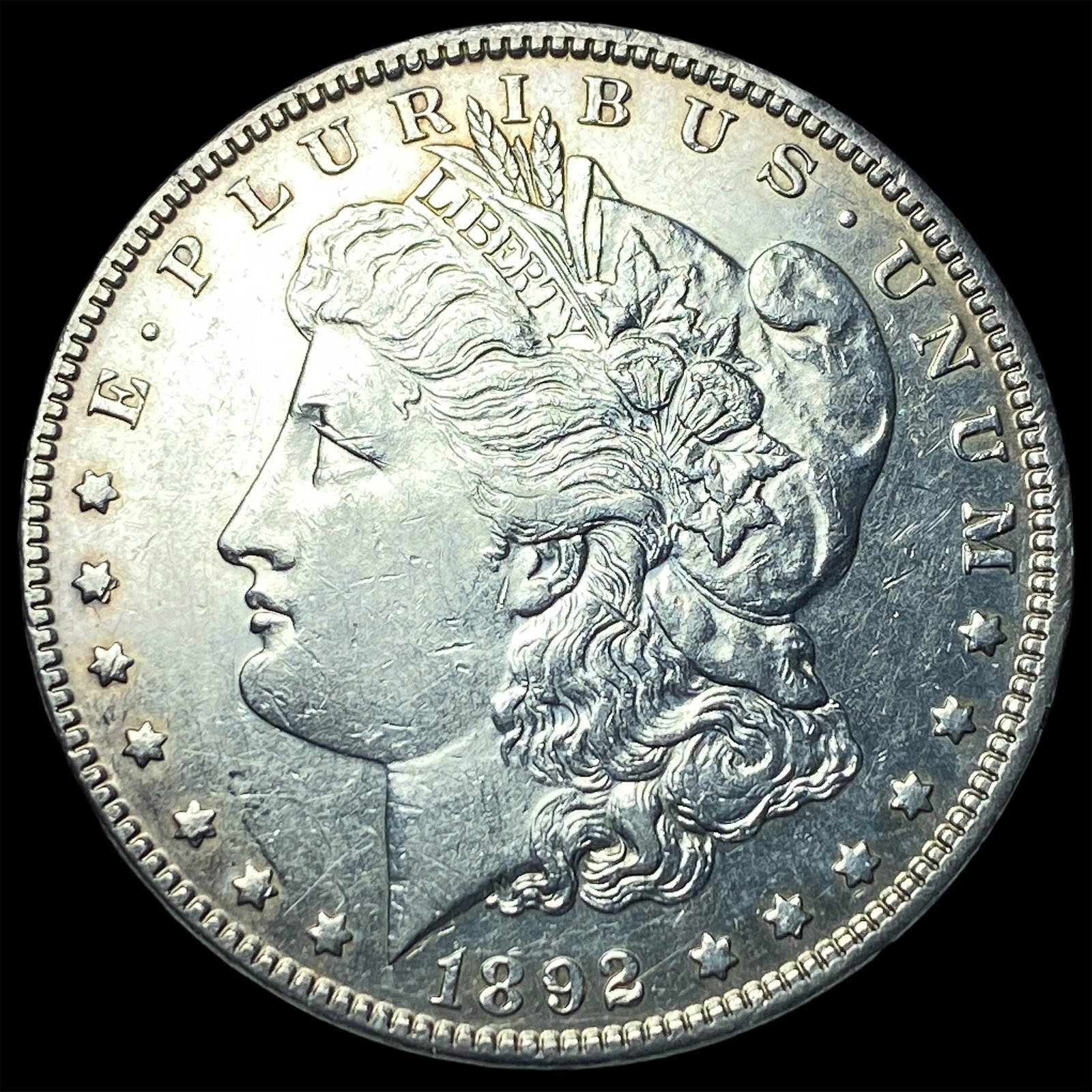 1892 Silver Morgan Dollar UNCIRCULATED: 1892 Silver Morgan Dollar UNCIRCULATED