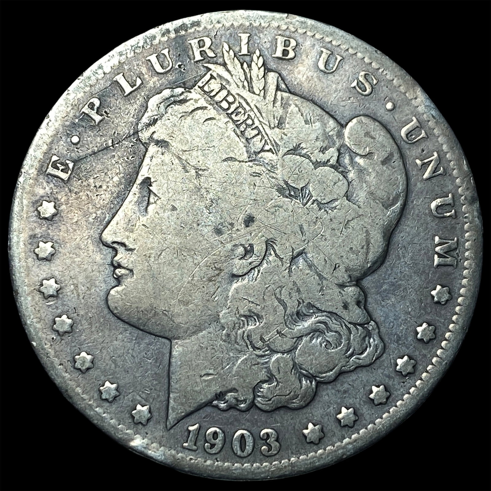 1903-S Silver Morgan Dollar LIGHTLY CIRCULATED (1 of 2)