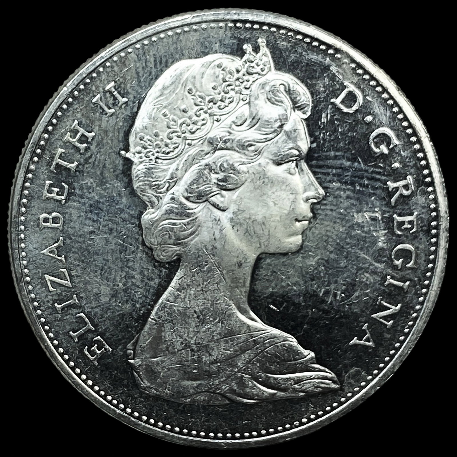 1965 Canada Silver Dollar CHOICE BU (1 of 2)