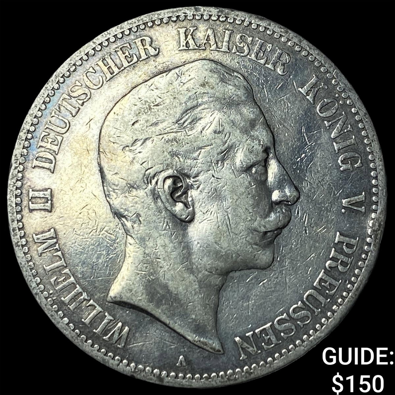 1893A Germany Silver 5 Reichsmark (1 of 2)