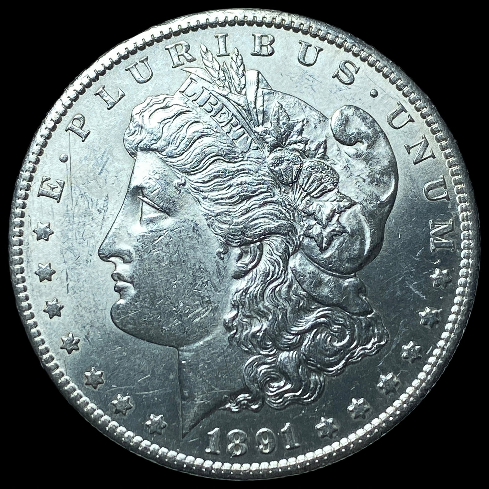 1891-S Silver Morgan Dollar UNCIRCULATED (1 of 2)