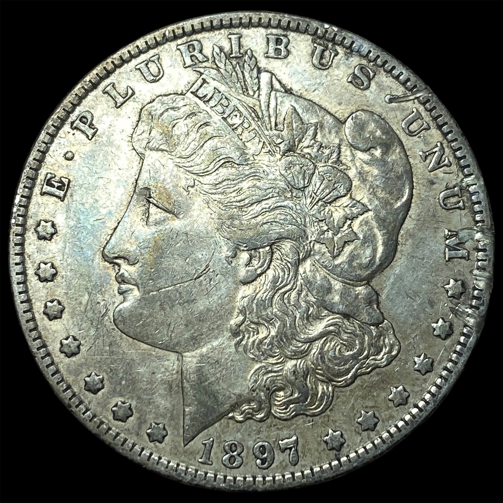 1897-O Silver Morgan Dollar LIGHTLY CIRCULATED (1 of 2)