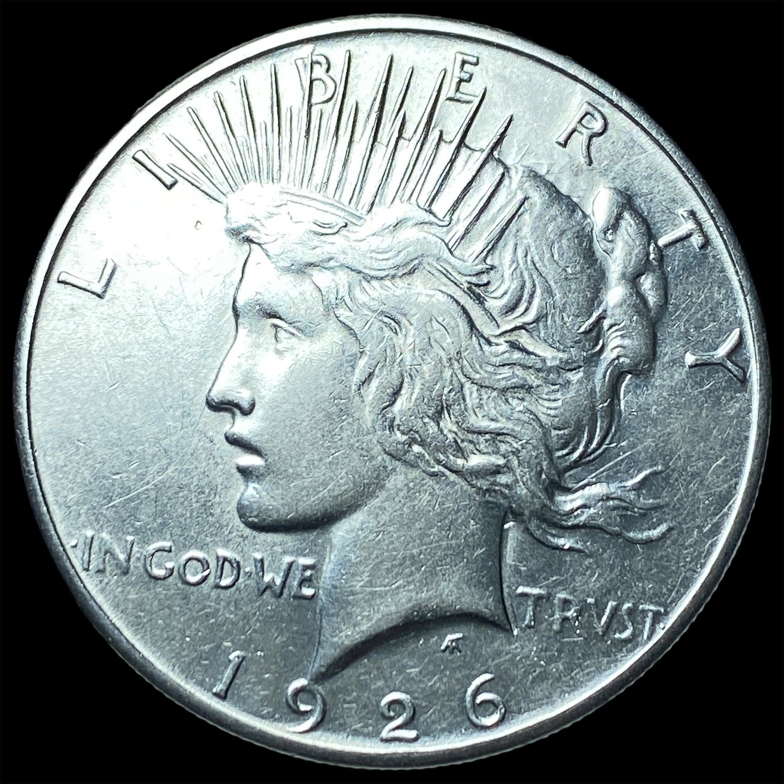 1926-S Silver Peace Dollar UNCIRCULATED (1 of 2)