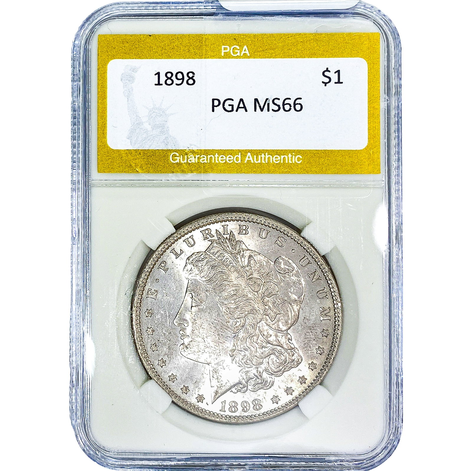 1898 Morgan Silver Dollar PGA MS66 (1 of 2)