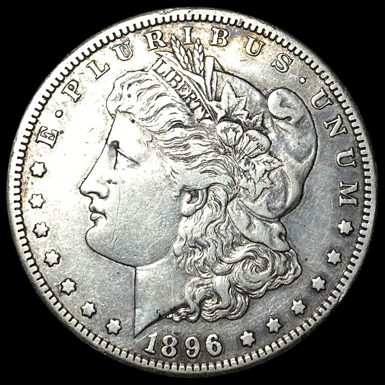 1896-S Silver Morgan Dollar NEARLY UNCIRCULATED: 1896-S Silver Morgan Dollar NEARLY UNCIRCULATED