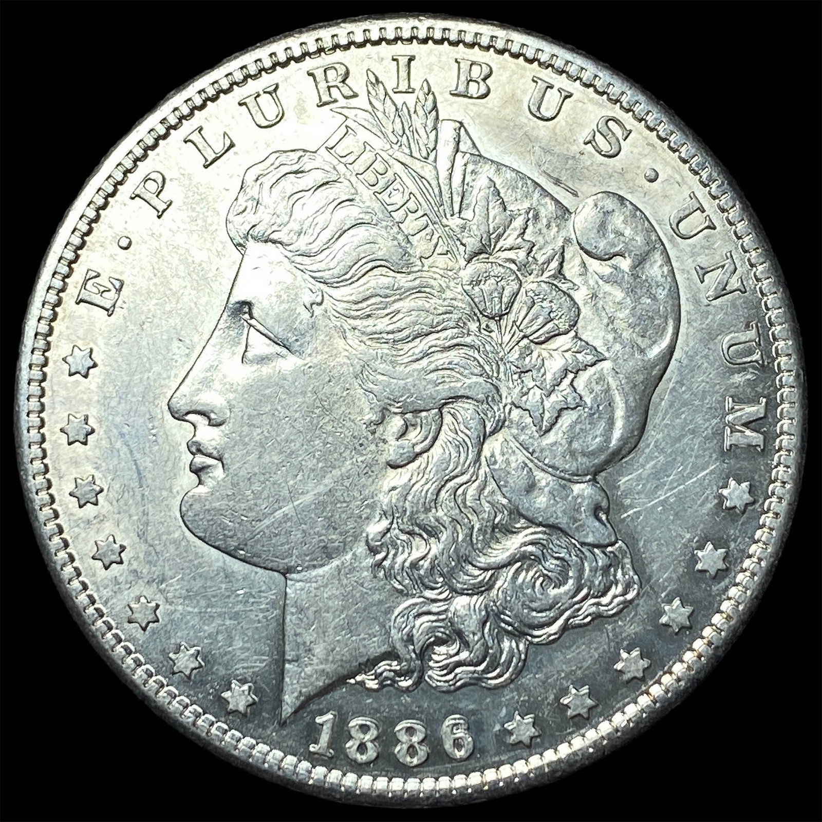 1886-S Silver Morgan Dollar UNCIRCULATED: 1886-S Silver Morgan Dollar UNCIRCULATED