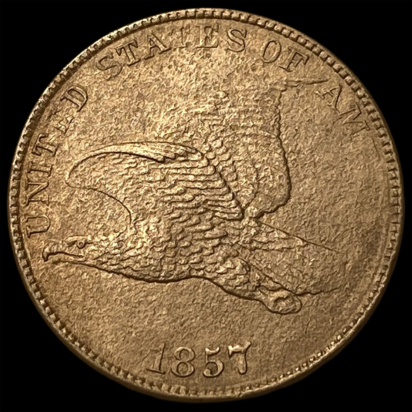 1857 Flying Eagle Cent UNCIRCULATED (1 of 2)