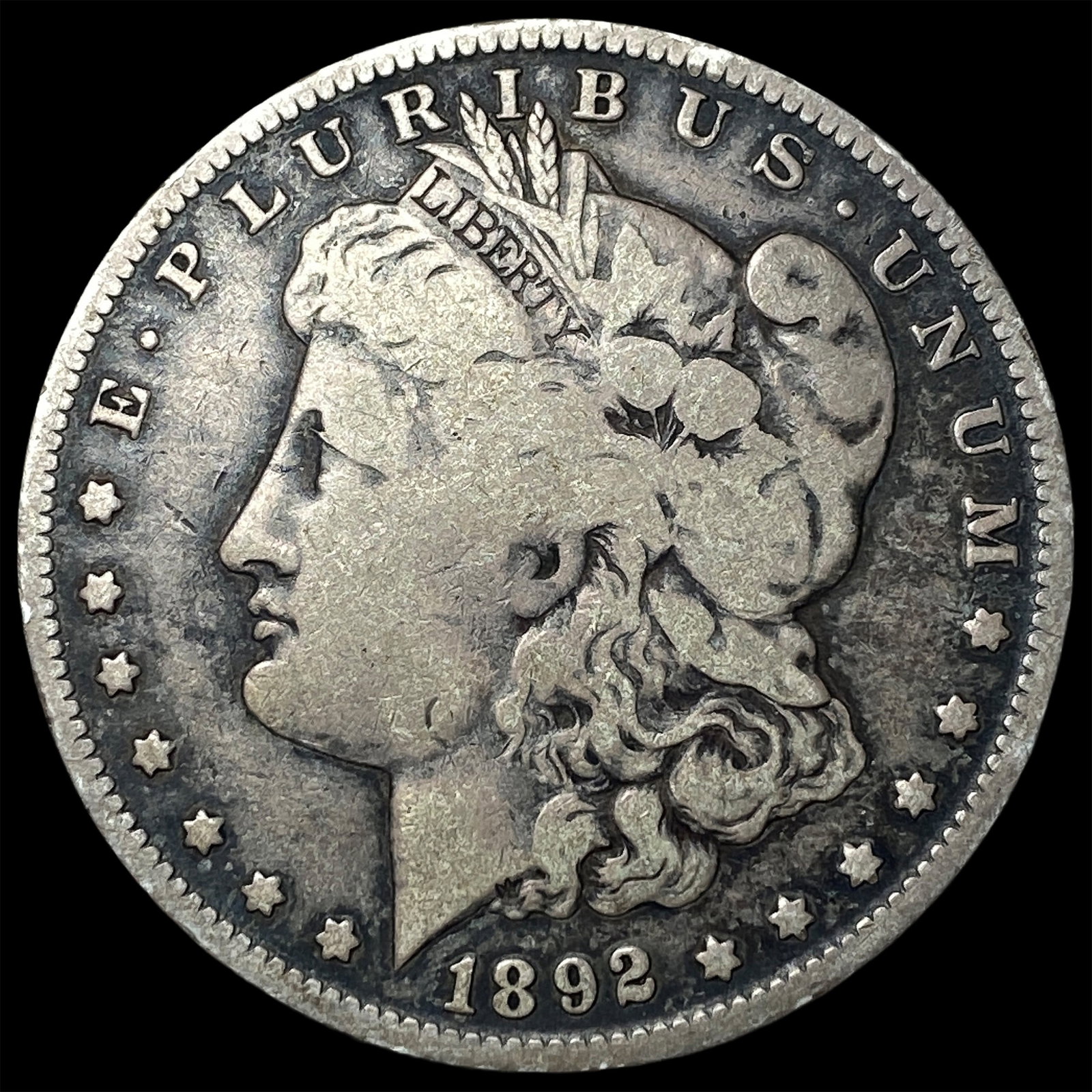 1892-O Silver Morgan Dollar LIGHTLY CIRCULATED: 1892-O Silver Morgan Dollar LIGHTLY CIRCULATED