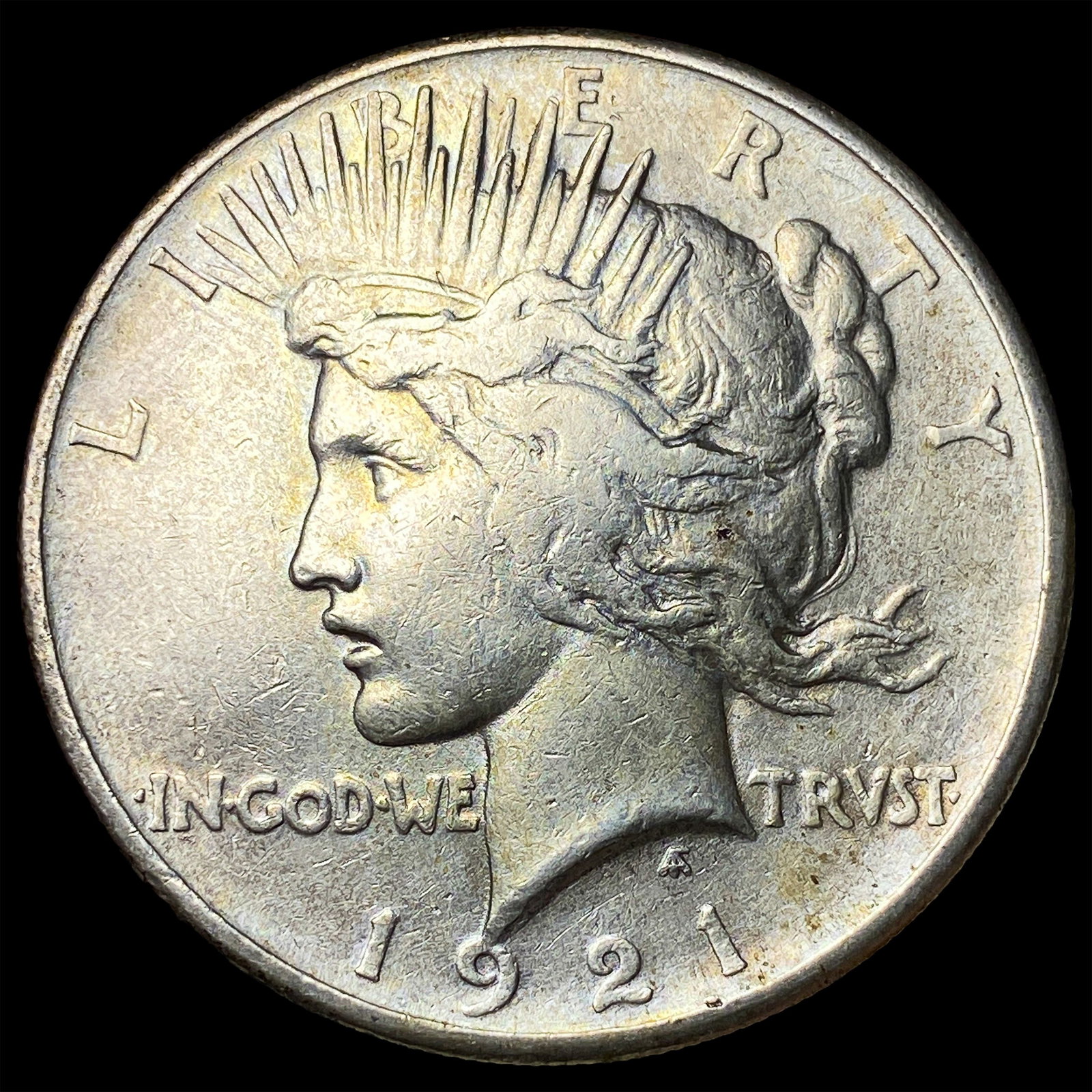 1921 Silver Peace Dollar LIGHTLY CIRCULATED: 1921 Silver Peace Dollar LIGHTLY CIRCULATED