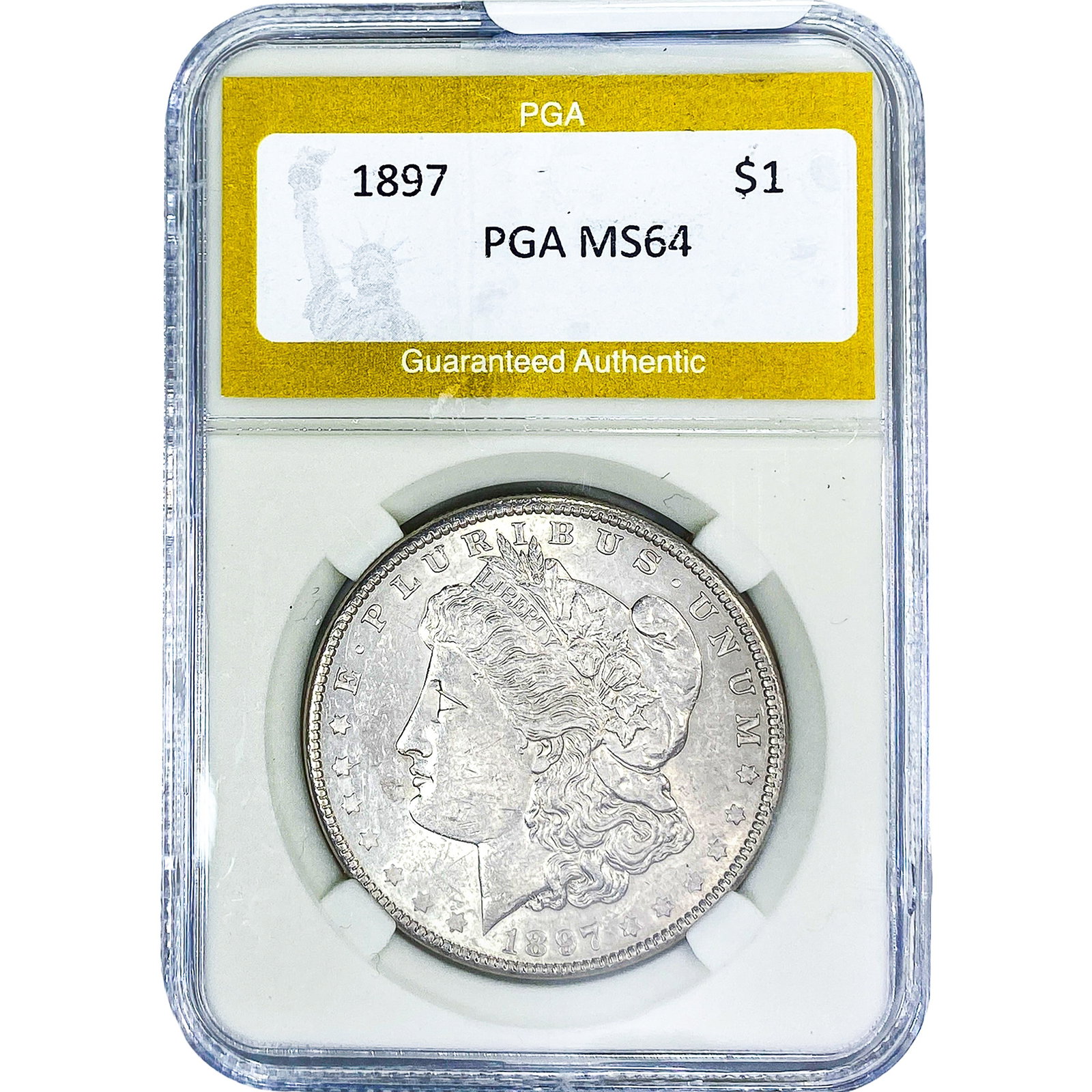 1897 Morgan Silver Dollar PGA MS64 (1 of 2)
