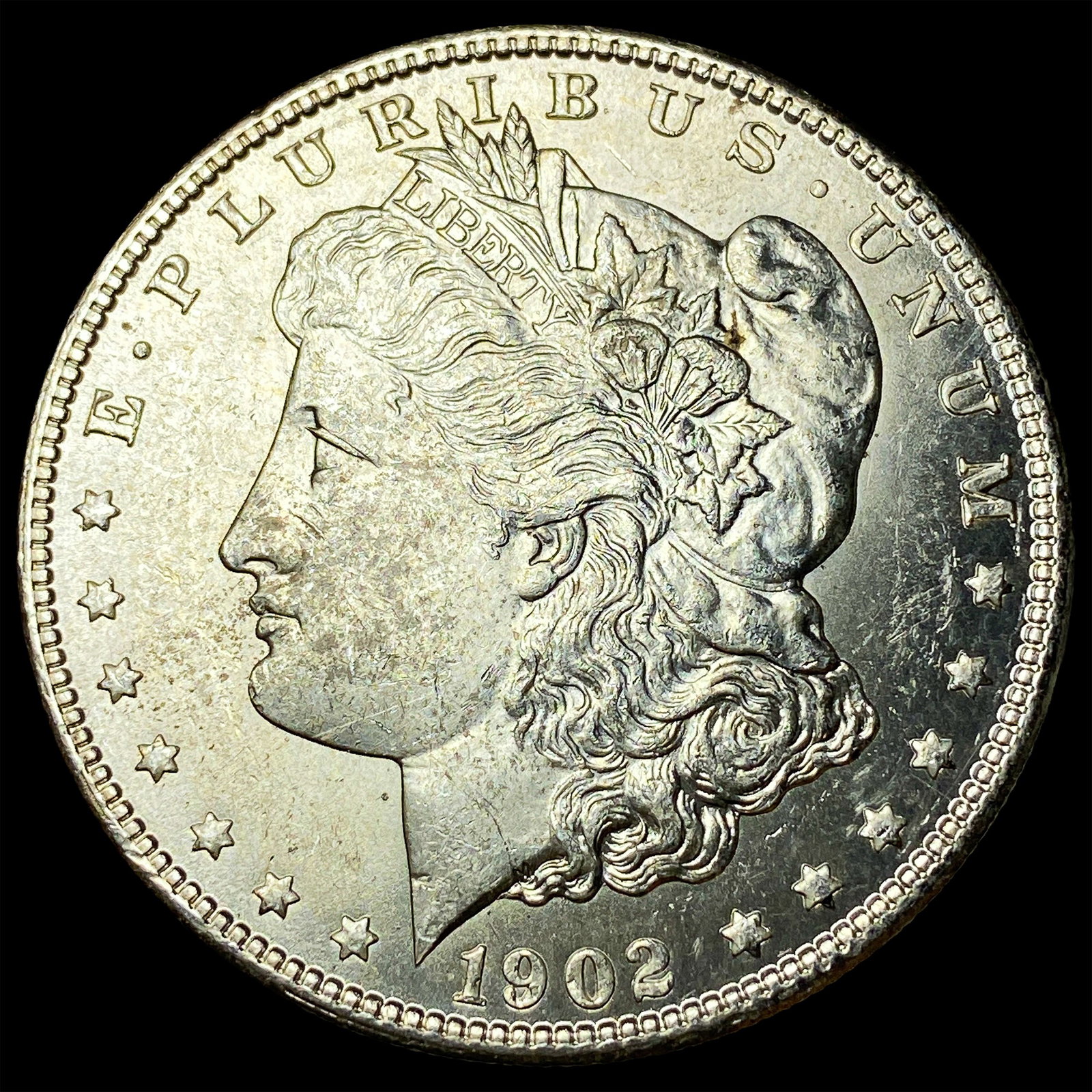 1902-O Silver Morgan Dollar CHOICE BU (1 of 2)