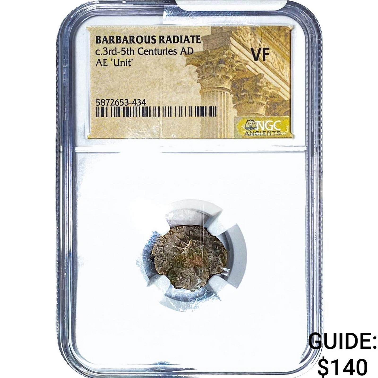 Barbarous Radiate 3rd-5th Centuries AD AE 'Unit' NGC VF (1 of 2)