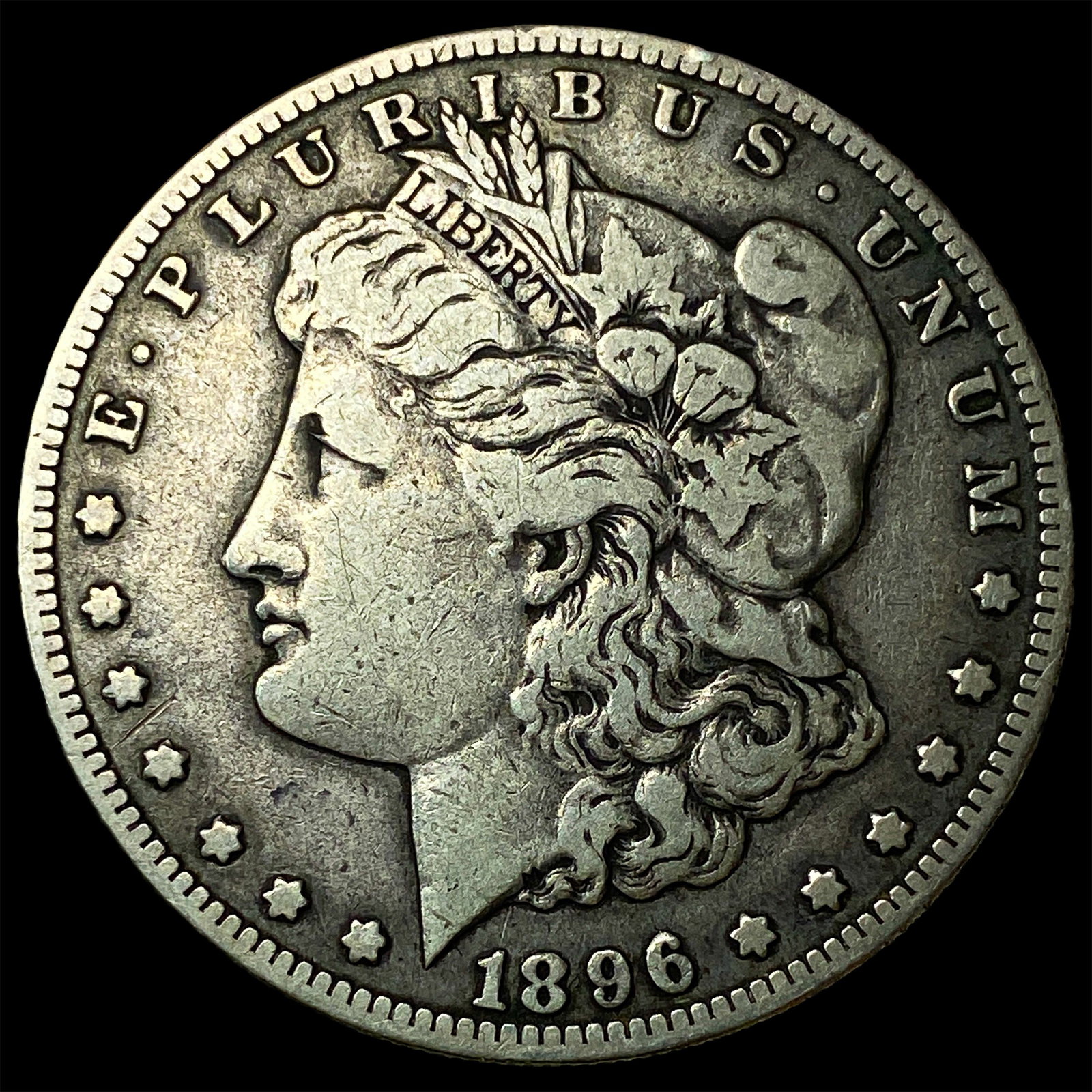 1896-S Silver Morgan Dollar LIGHTLY CIRCULATED (1 of 2)