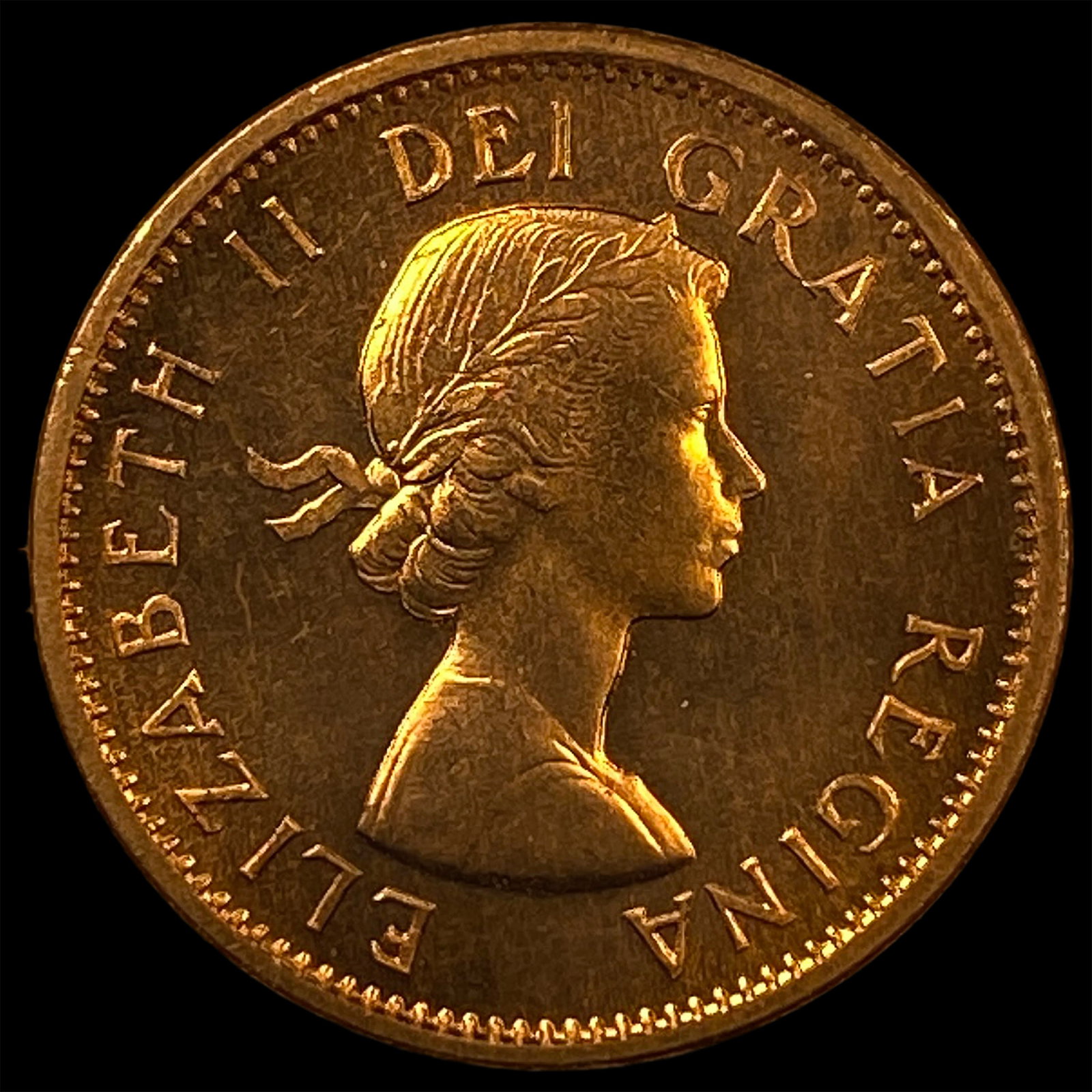 1960 Canada Copper 1 Cent (1 of 2)