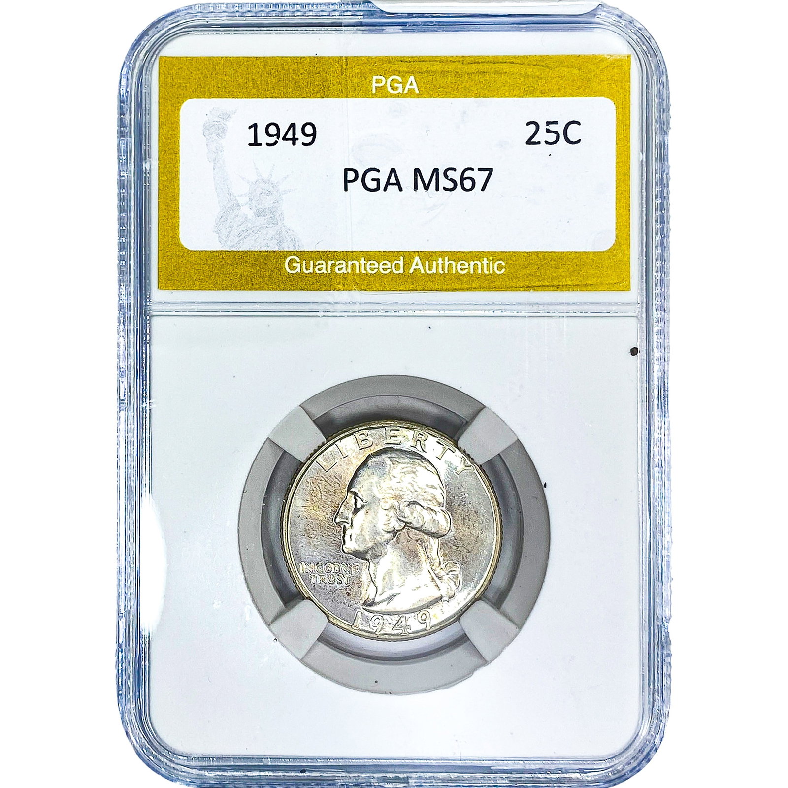 1949 Washington Silver Quarter PGA MS67 (1 of 2)
