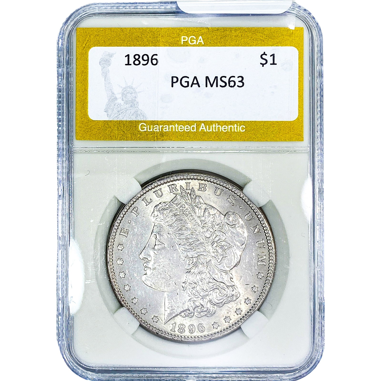 1896 Morgan Silver Dollar PGA MS63 (1 of 2)