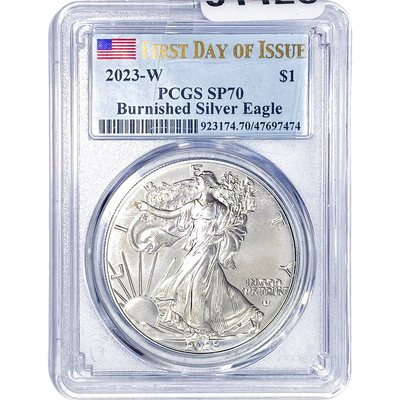 2023-W Burnished SE $1 1oz PCGS SP70 (1 of 2)