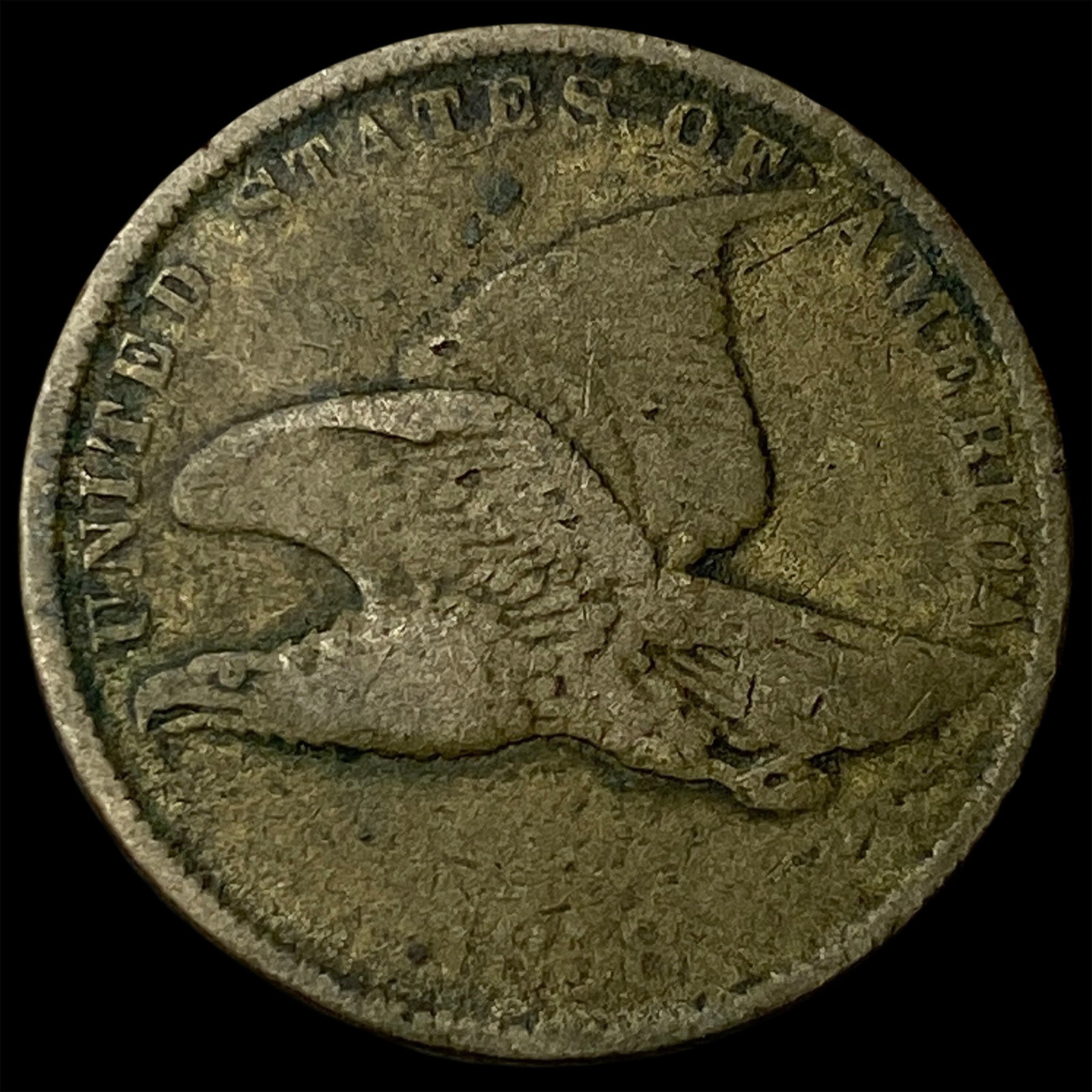 1858 Flying Eagle Cent LIGHTLY CIRCULATED (1 of 2)