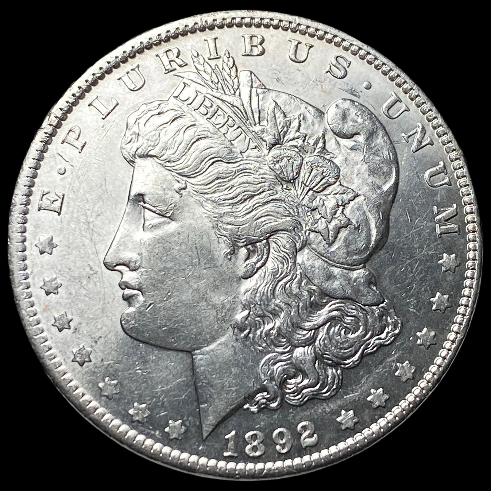 1892 Silver Morgan Dollar UNCIRCULATED: 1892 Silver Morgan Dollar UNCIRCULATED
