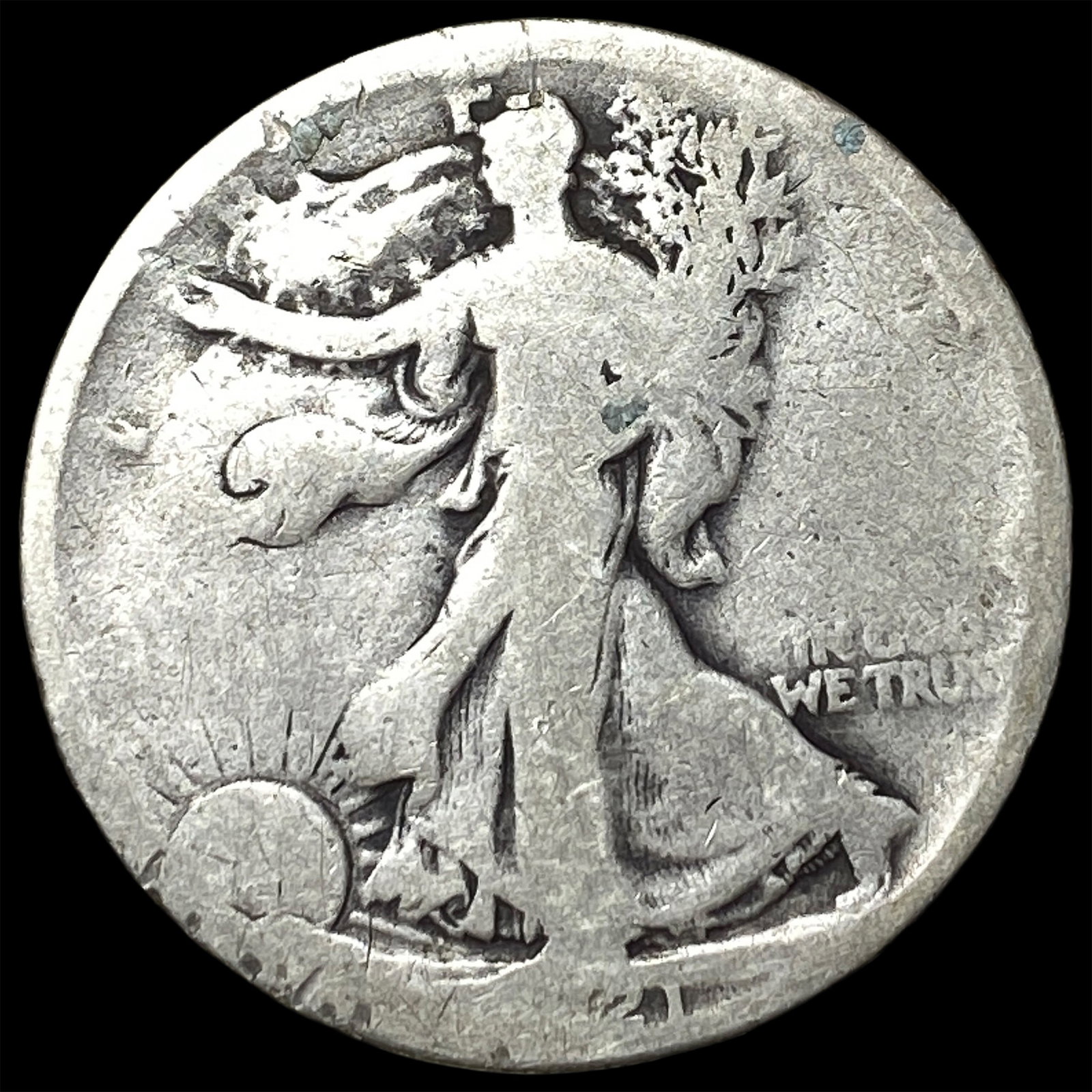 1921 Walking Liberty Half Dollar NICELY CIRCULATED (1 of 2)