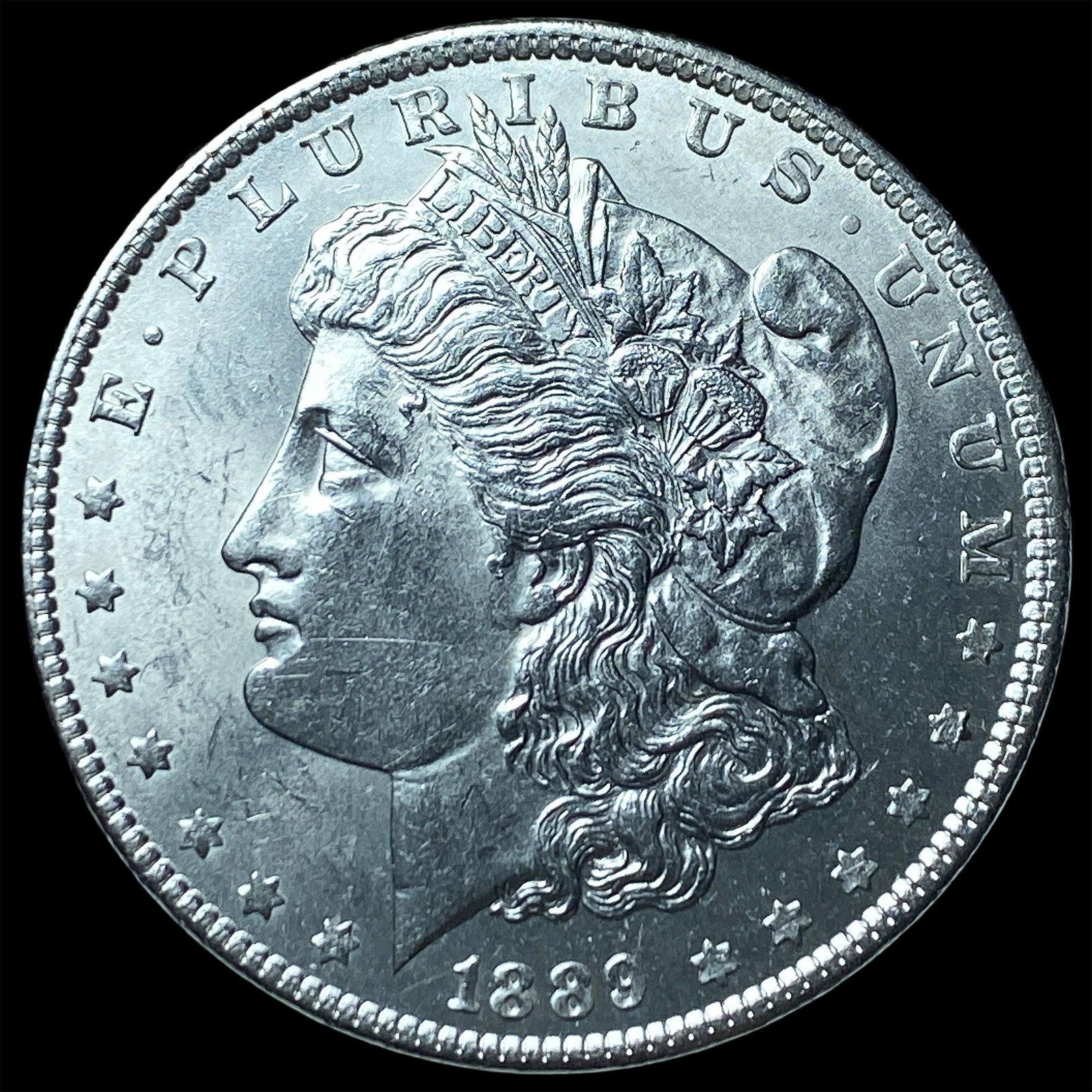 1889 Morgan Silver Dollar CHOICE BU: 1889 Morgan Silver Dollar CHOICE BU