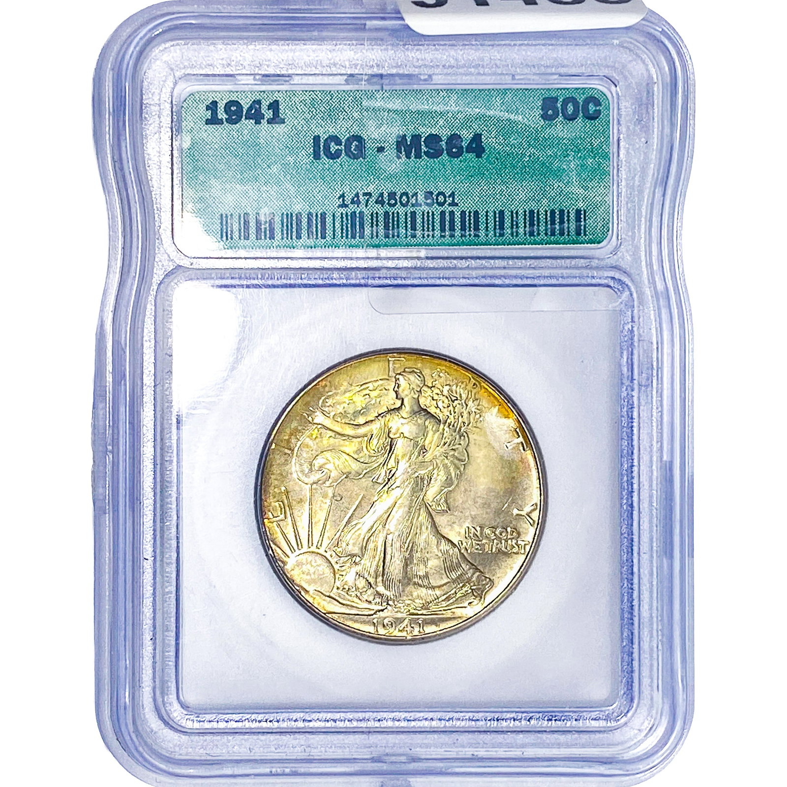 1941 Walking Liberty Half Dollar ICG MS64 (1 of 2)