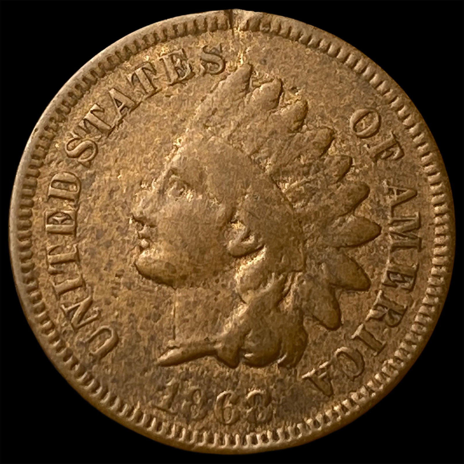 1868 Indian Head Cent NICELY CIRCULATED: 1868 Indian Head Cent NICELY CIRCULATED