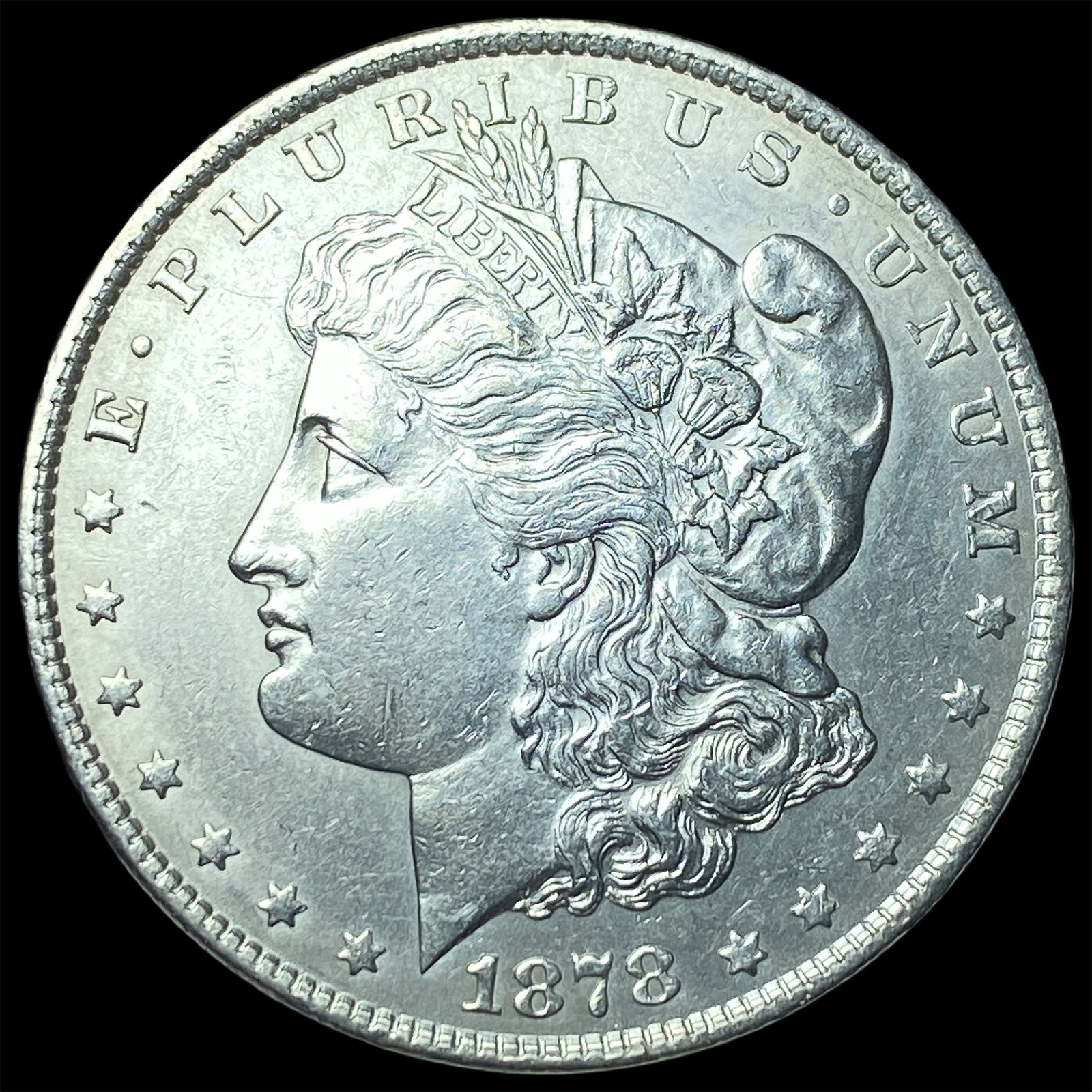 1878 Rev 79 Silver Morgan Dollar UNCIRCULATED: 1878 Rev 79 Silver Morgan Dollar UNCIRCULATED