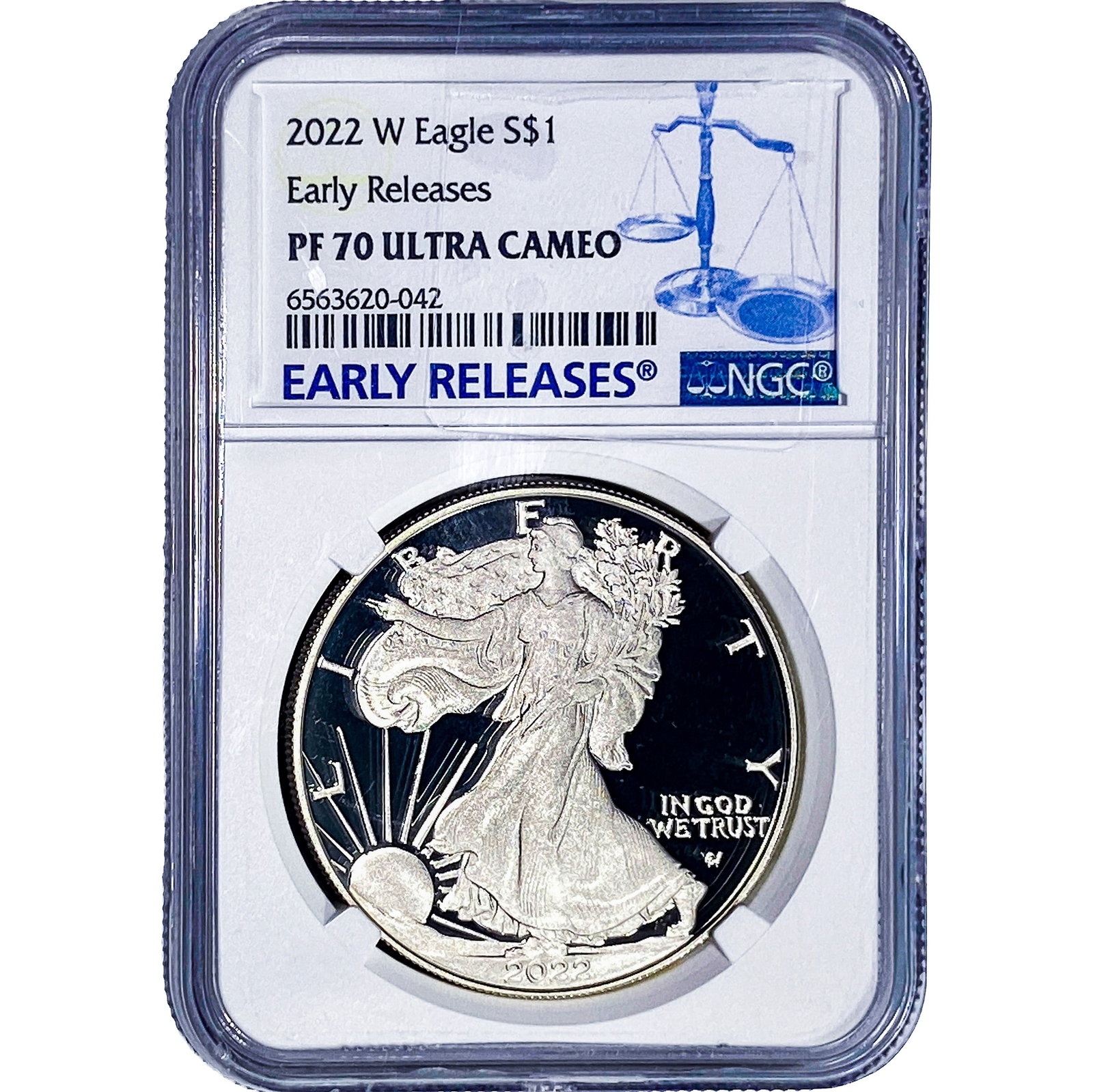 2022-W 1oz SE Ultra Cameo NGC PF70: 2022-W 1oz SE Ultra Cameo NGC PF70