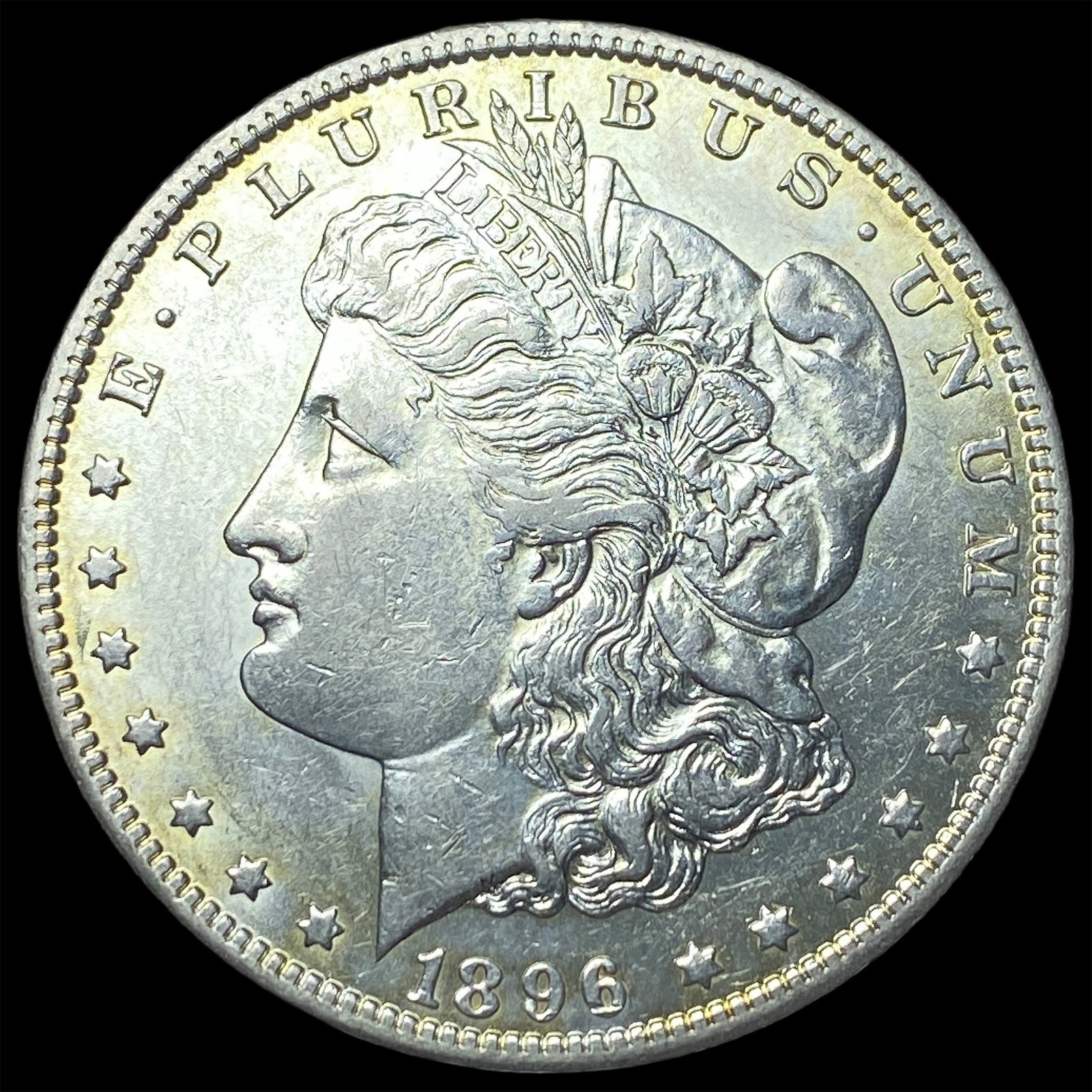1896-O Silver Morgan Dollar CHOICE AU (1 of 2)