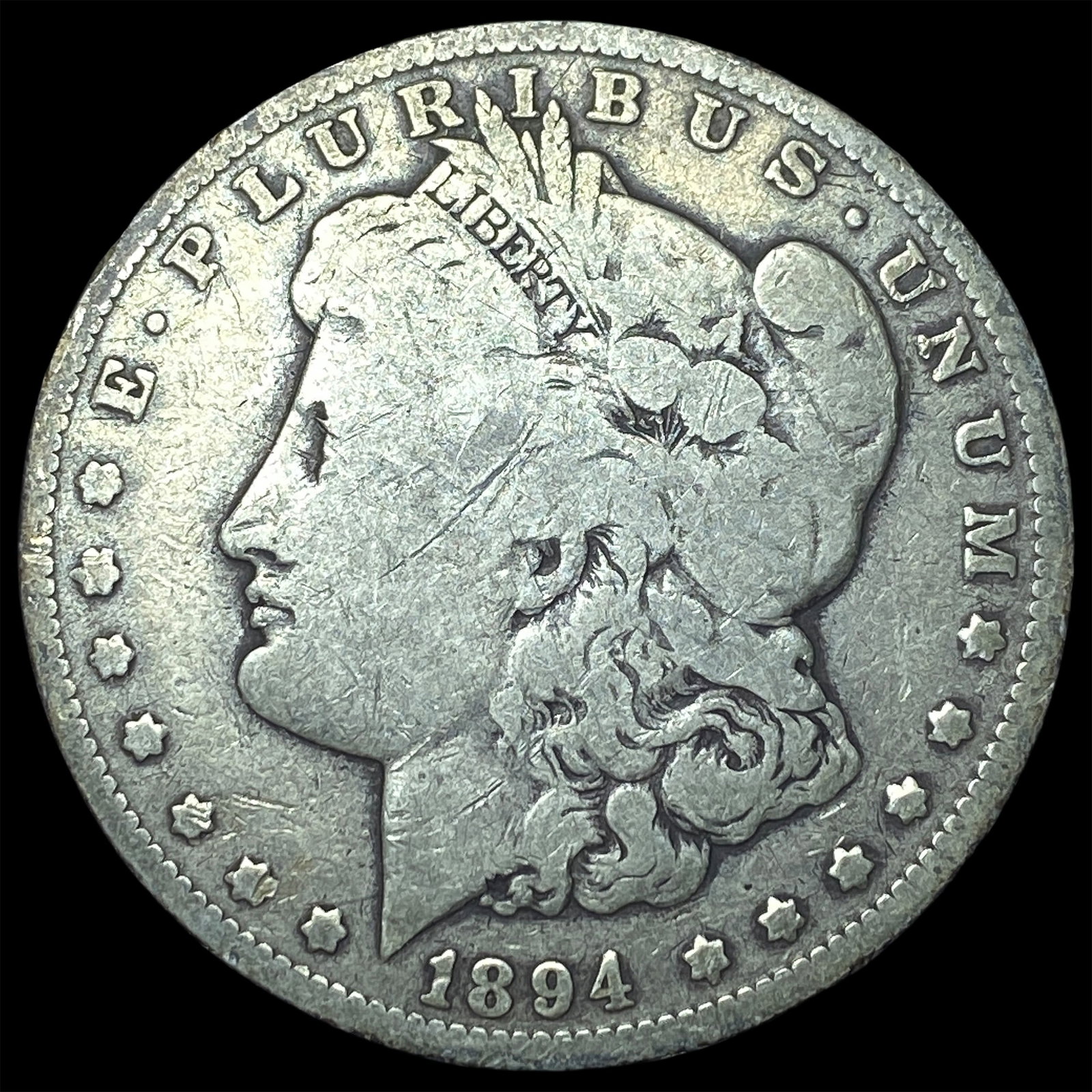 1894-O Silver Morgan Dollar NICELY CIRCULATED (1 of 2)