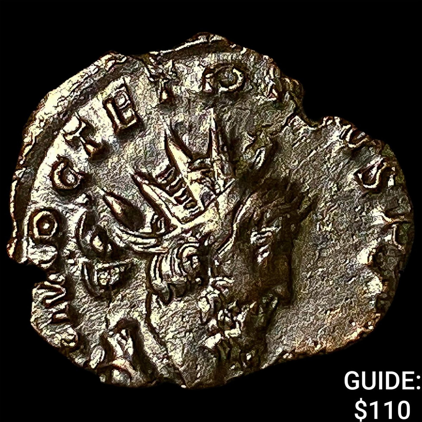 Gallic Empire Tetricus 271-274 AD Bronze Antoninianus CHOICE AU (1 of 2)