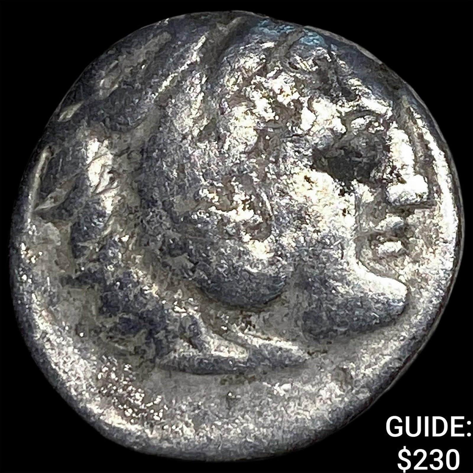 Macedonian Kingdom Type of Alexander III 4th Century BC Silver Drachm NEARLY UNCIRCULATED (1 of 2)