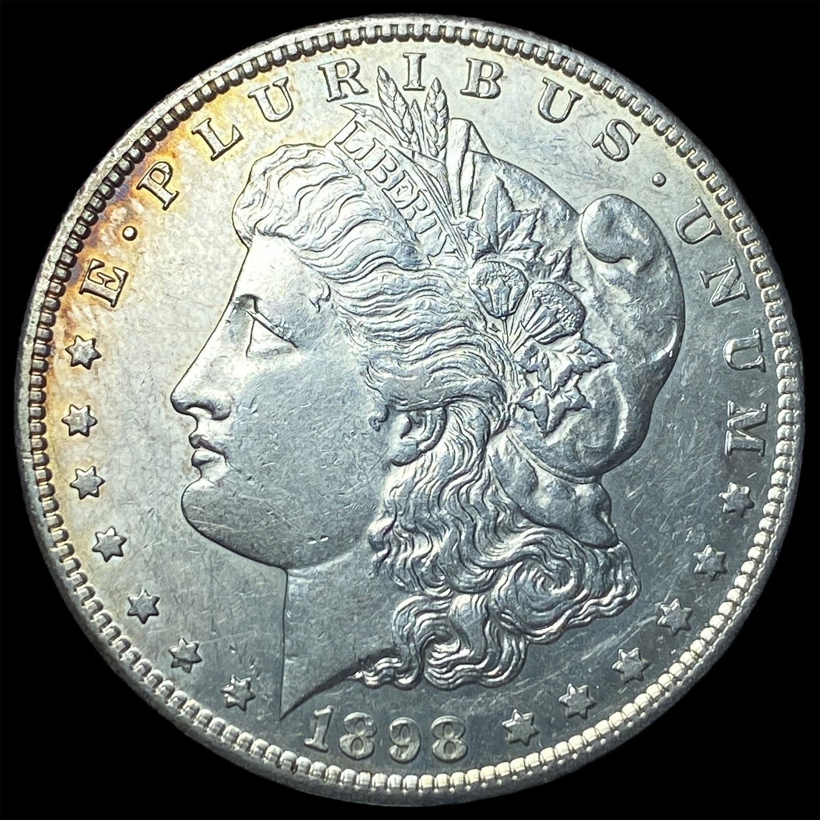 1898-S Silver Morgan Dollar UNCIRCULATED: 1898-S Silver Morgan Dollar UNCIRCULATED