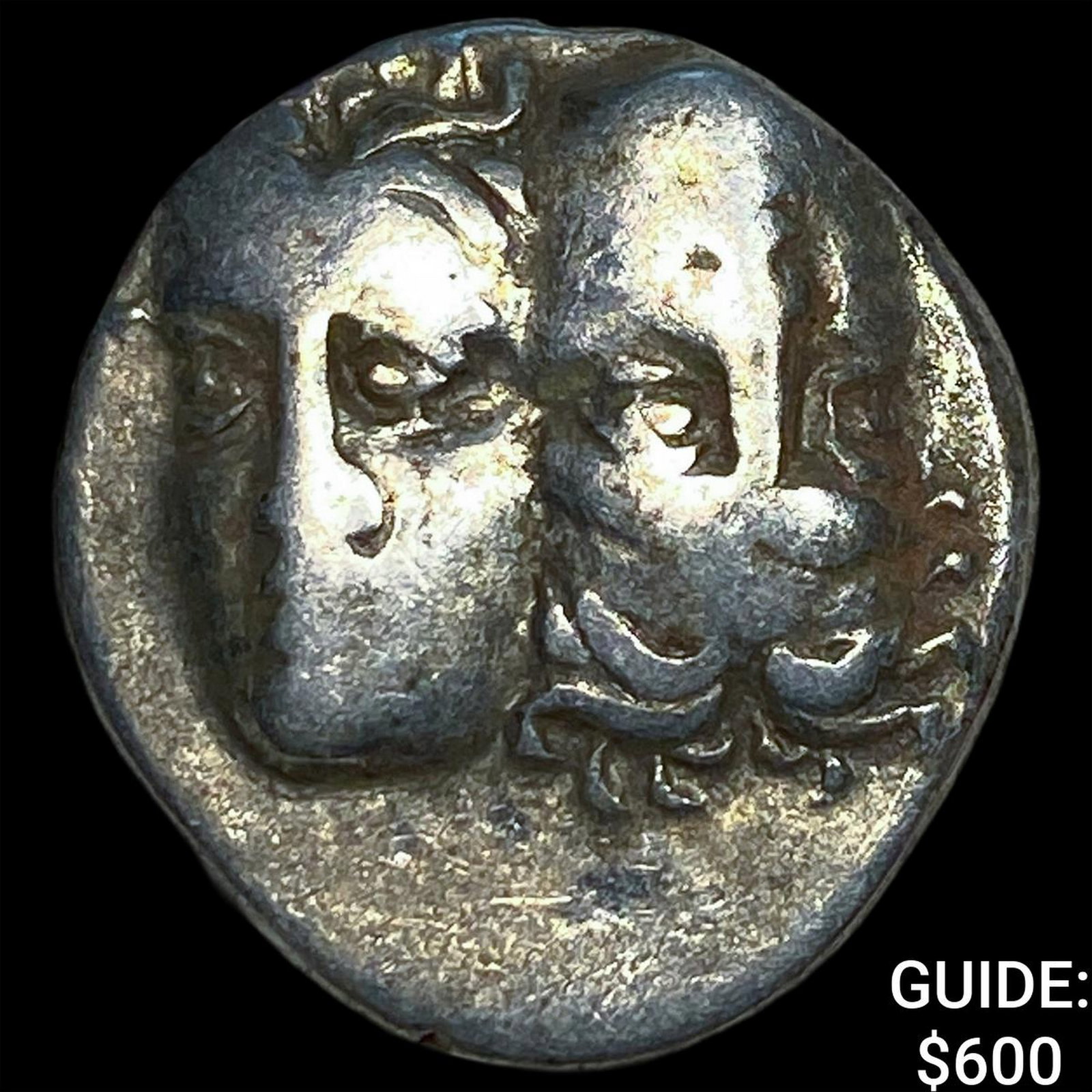 Ancient Greece Moesia, Istros 4th Century BC Silver Drachm NEARLY UNCIRCULATED (1 of 2)