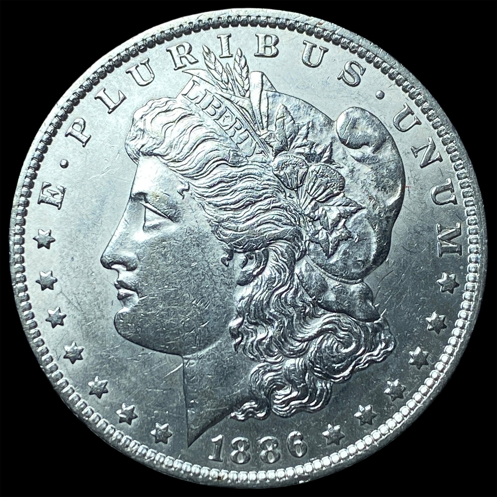 1886-O Silver Morgan Dollar CHOICE BU (1 of 2)