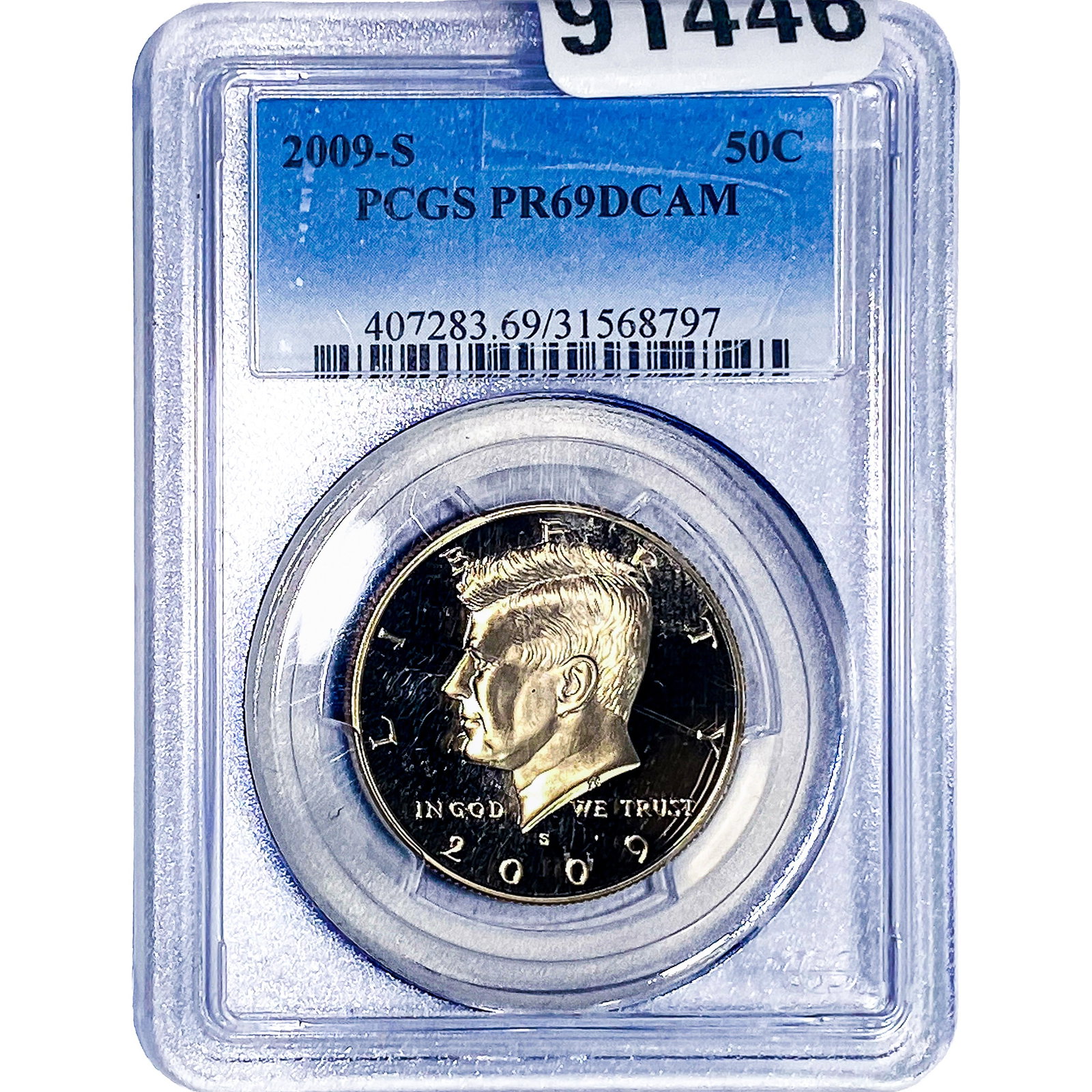 2009-S Kennedy Half Dollar PCGS PR69 DCAM (1 of 2)
