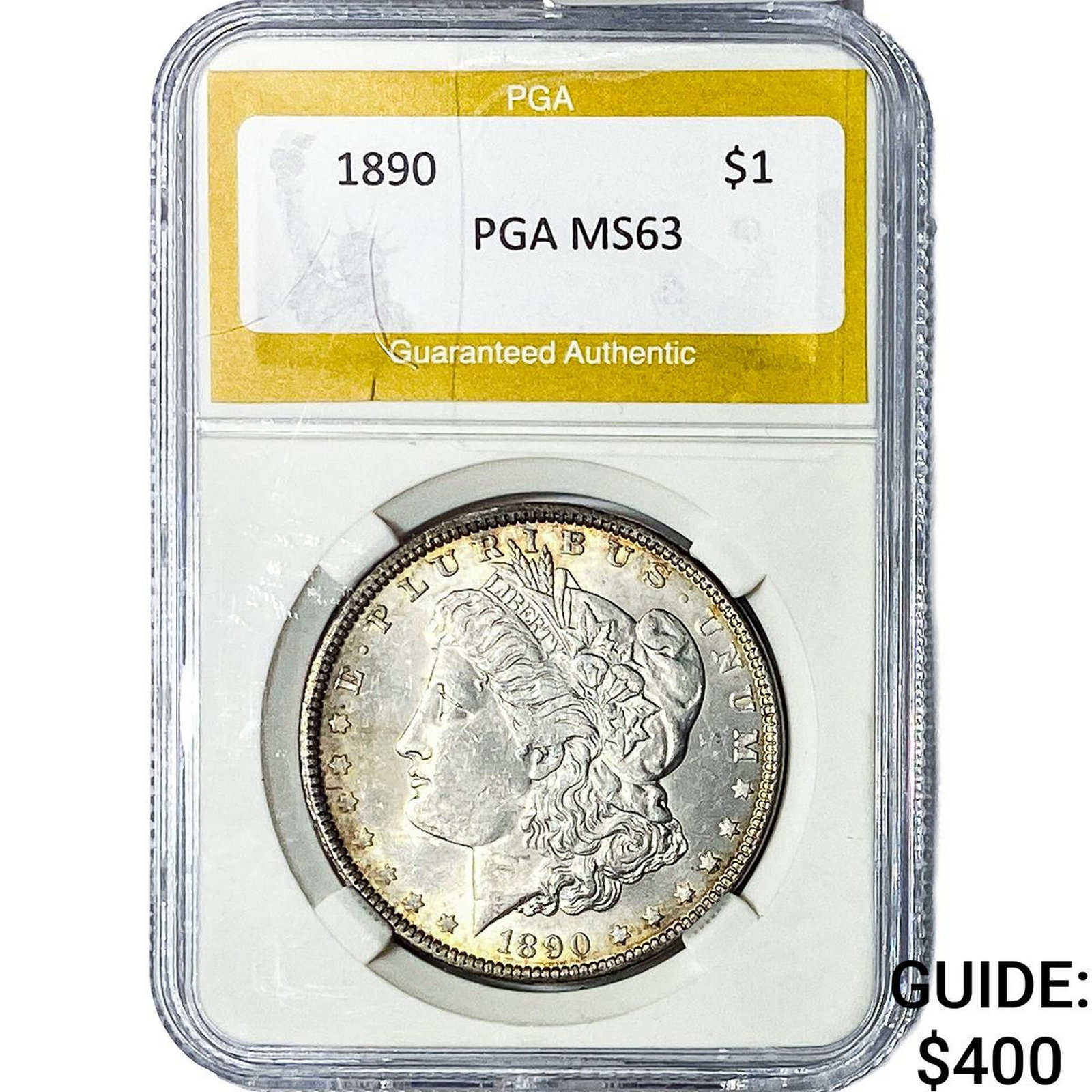 1890 Morgan Silver Dollar PGA MS63 (1 of 2)