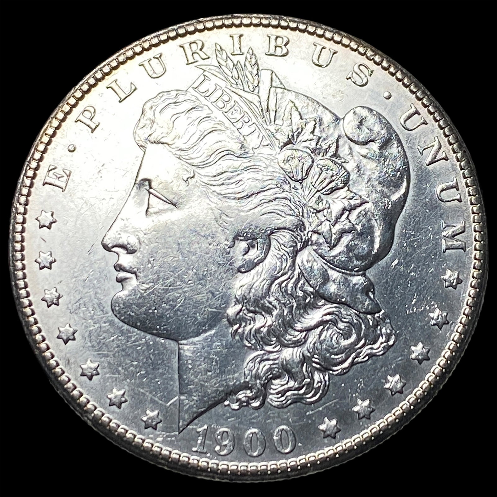 1900-S Silver Morgan Dollar CLOSELY UNCIRCULATED: 1900-S Silver Morgan Dollar CLOSELY UNCIRCULATED