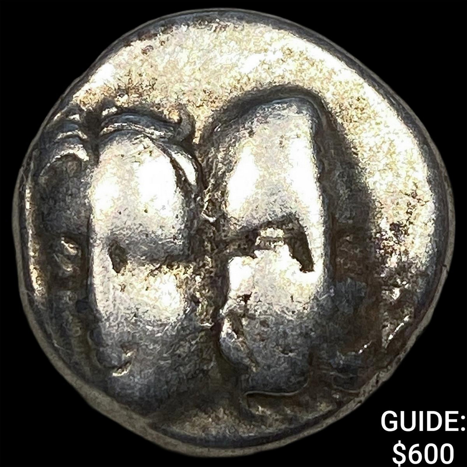 Ancient Greece Moesia, Istros 4th Century BC Silver Drachm NEARLY UNCIRCULATED (1 of 2)